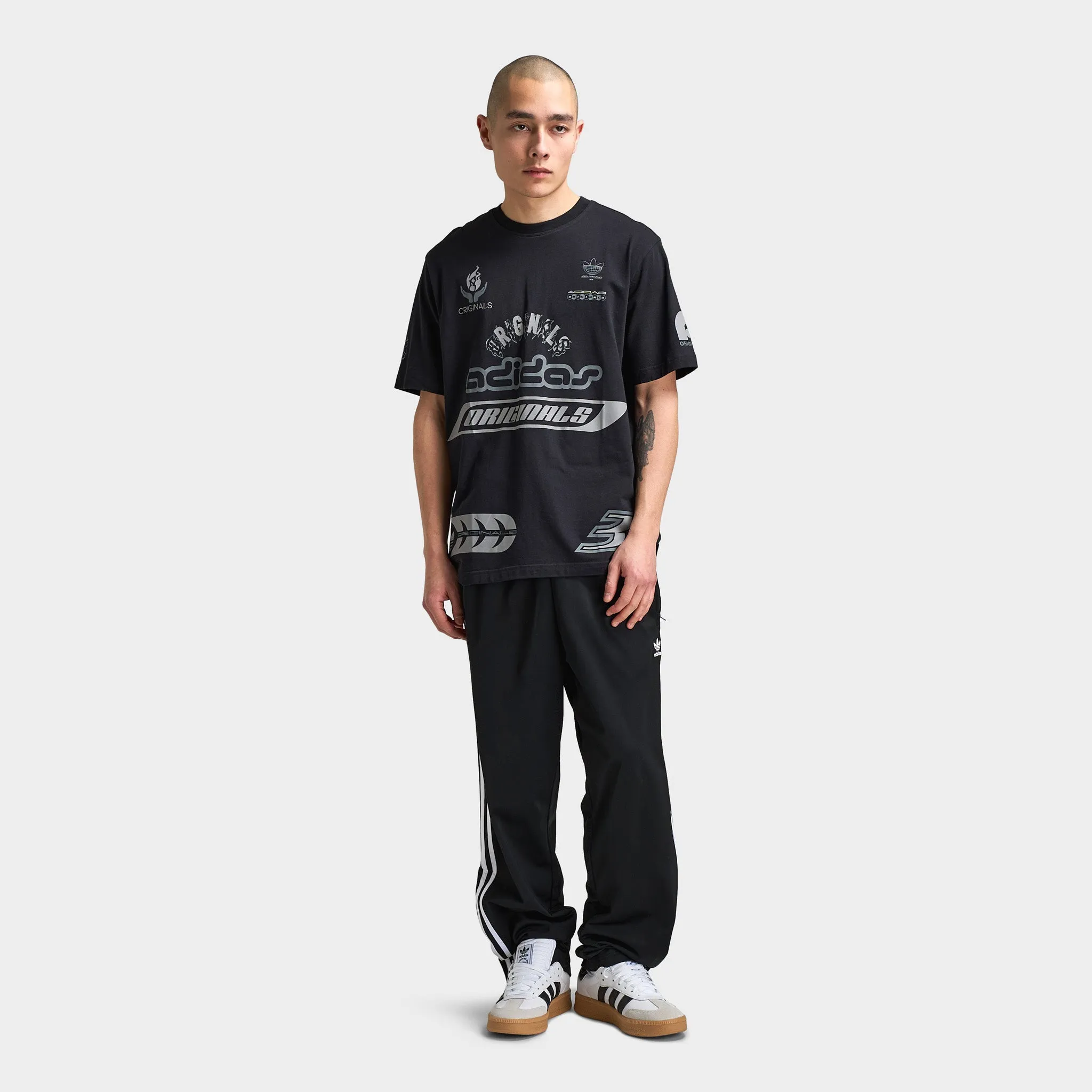 adidas Sponsors T-Shirt / Black