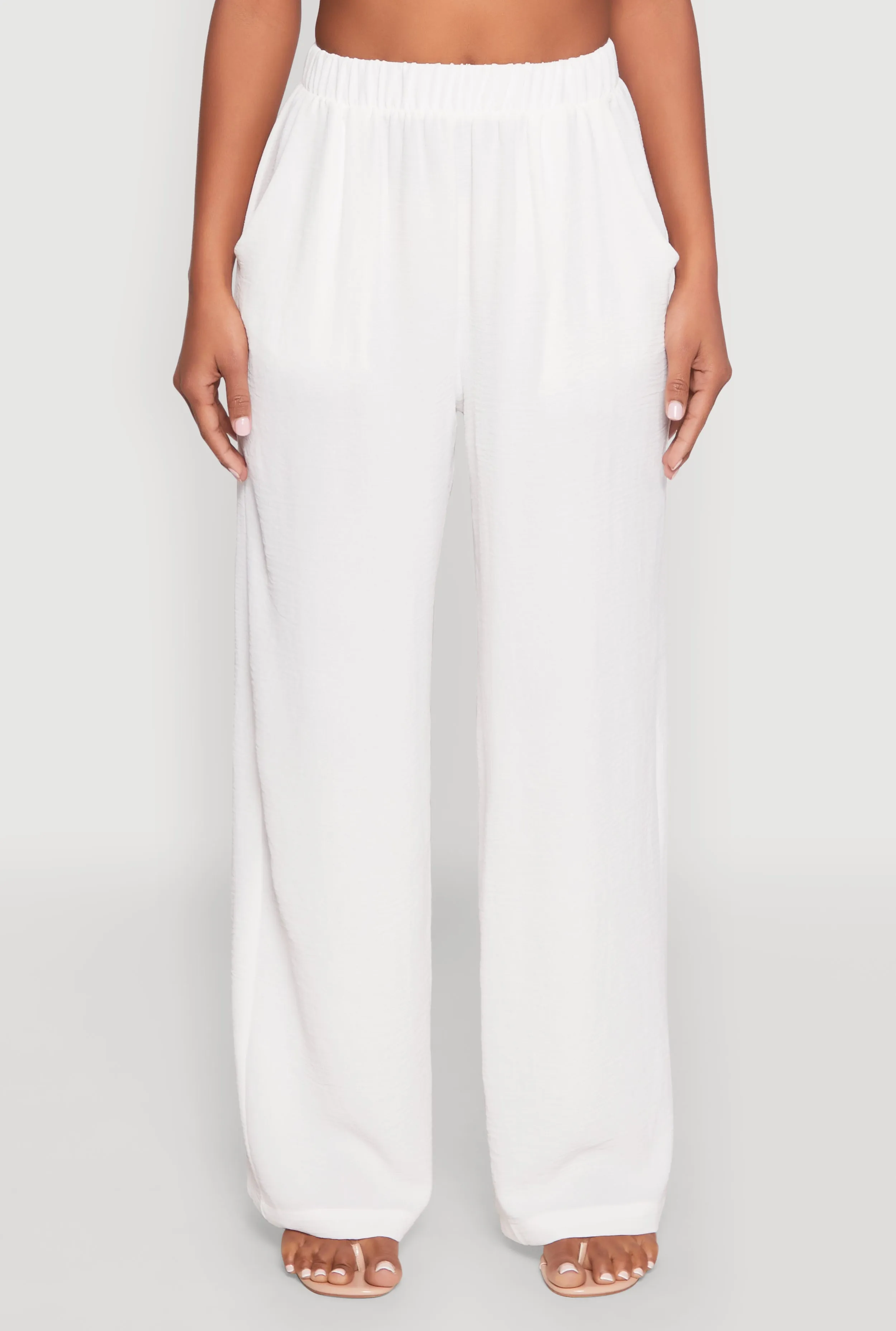Airy Wide Leg Pants