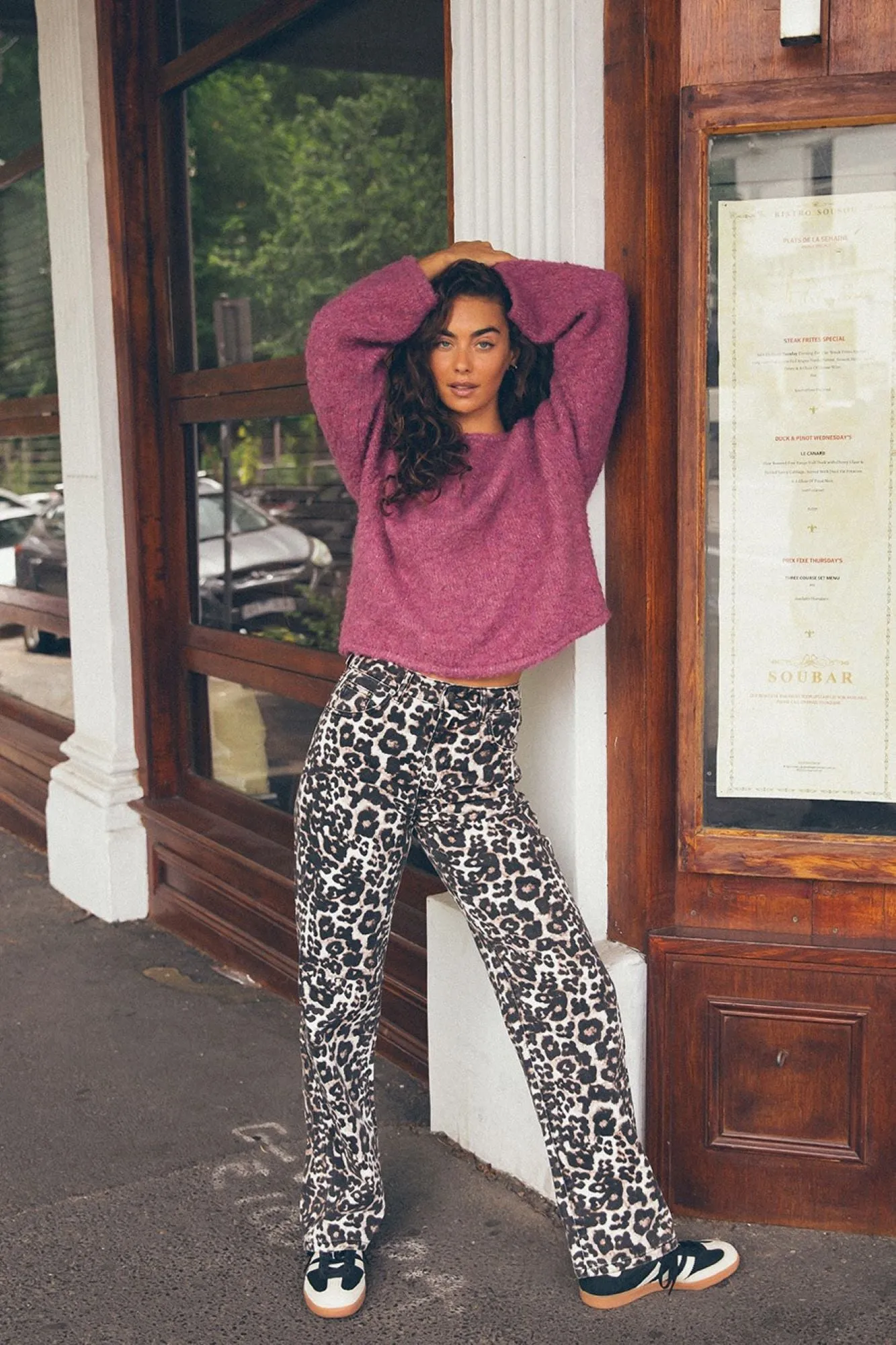 All About Eve Cleo Knit Mauve