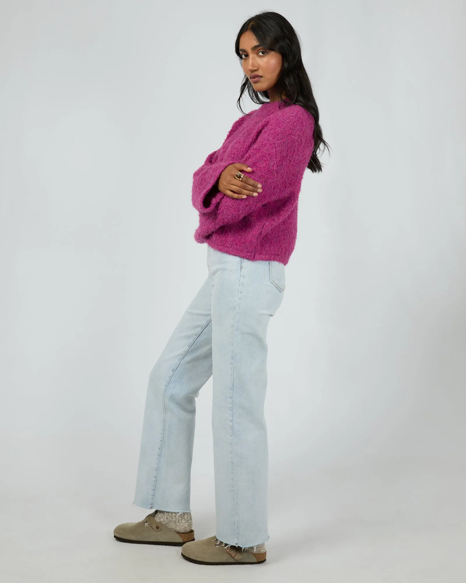 All About Eve Cleo Knit Mauve