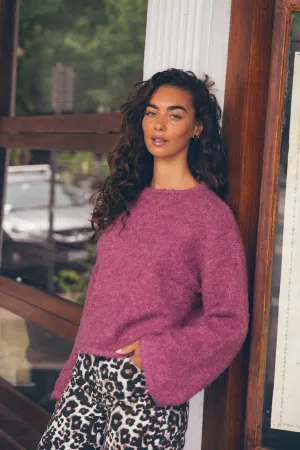 All About Eve Cleo Knit Mauve