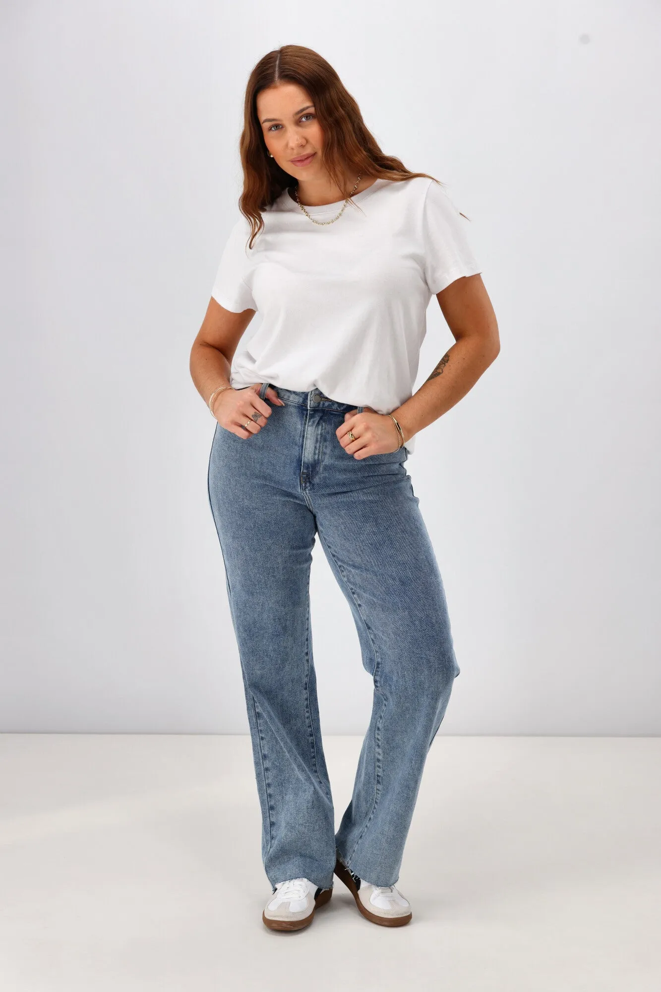All About Eve Sky Comfort Jean Heritage Blue