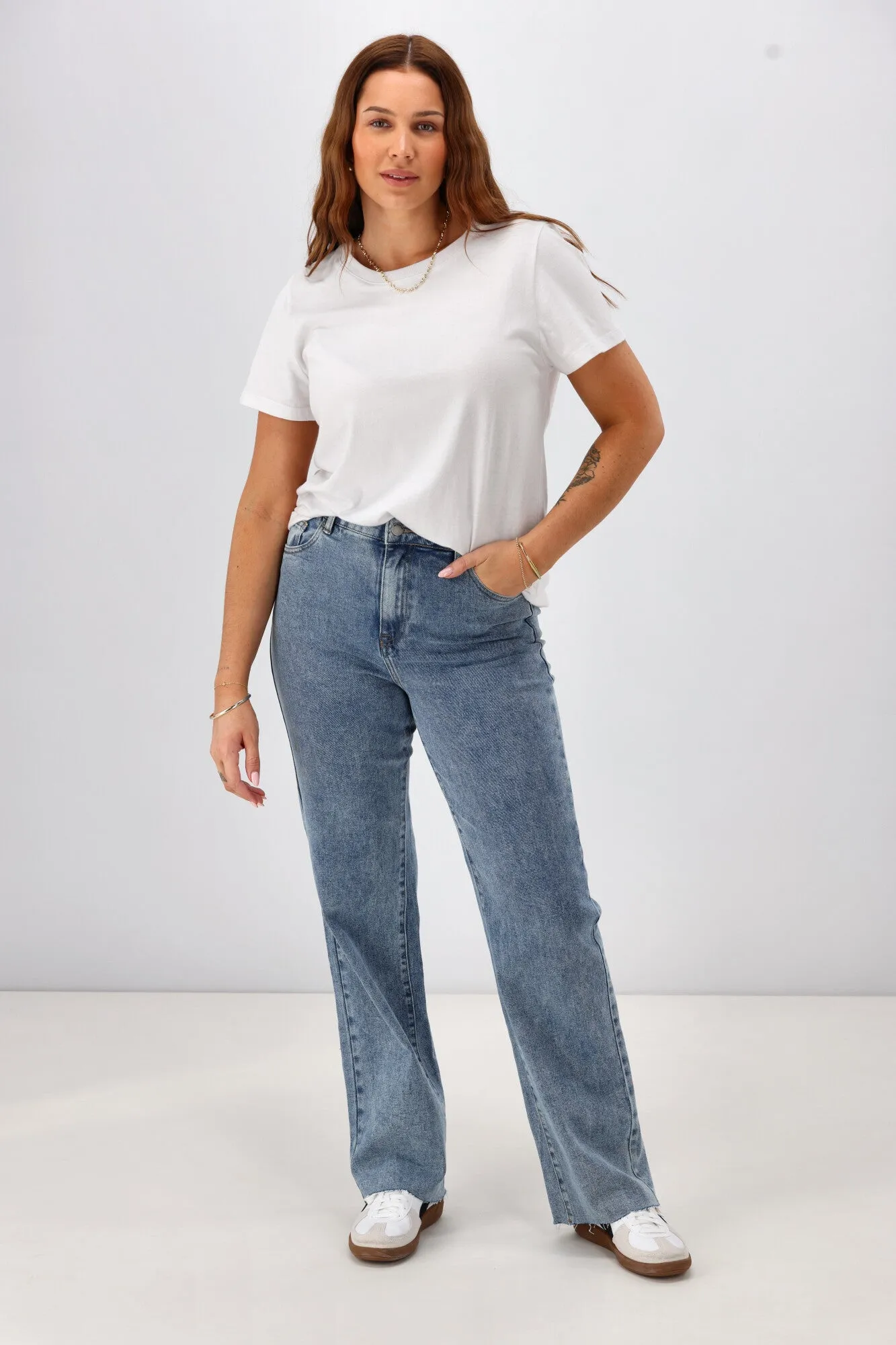 All About Eve Sky Comfort Jean Heritage Blue