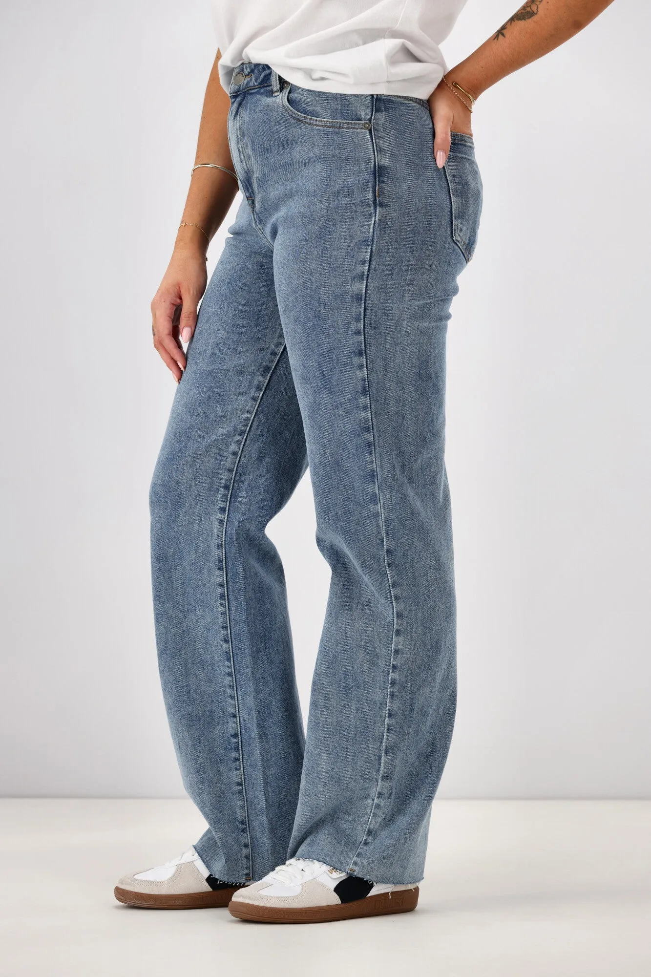 All About Eve Sky Comfort Jean Heritage Blue