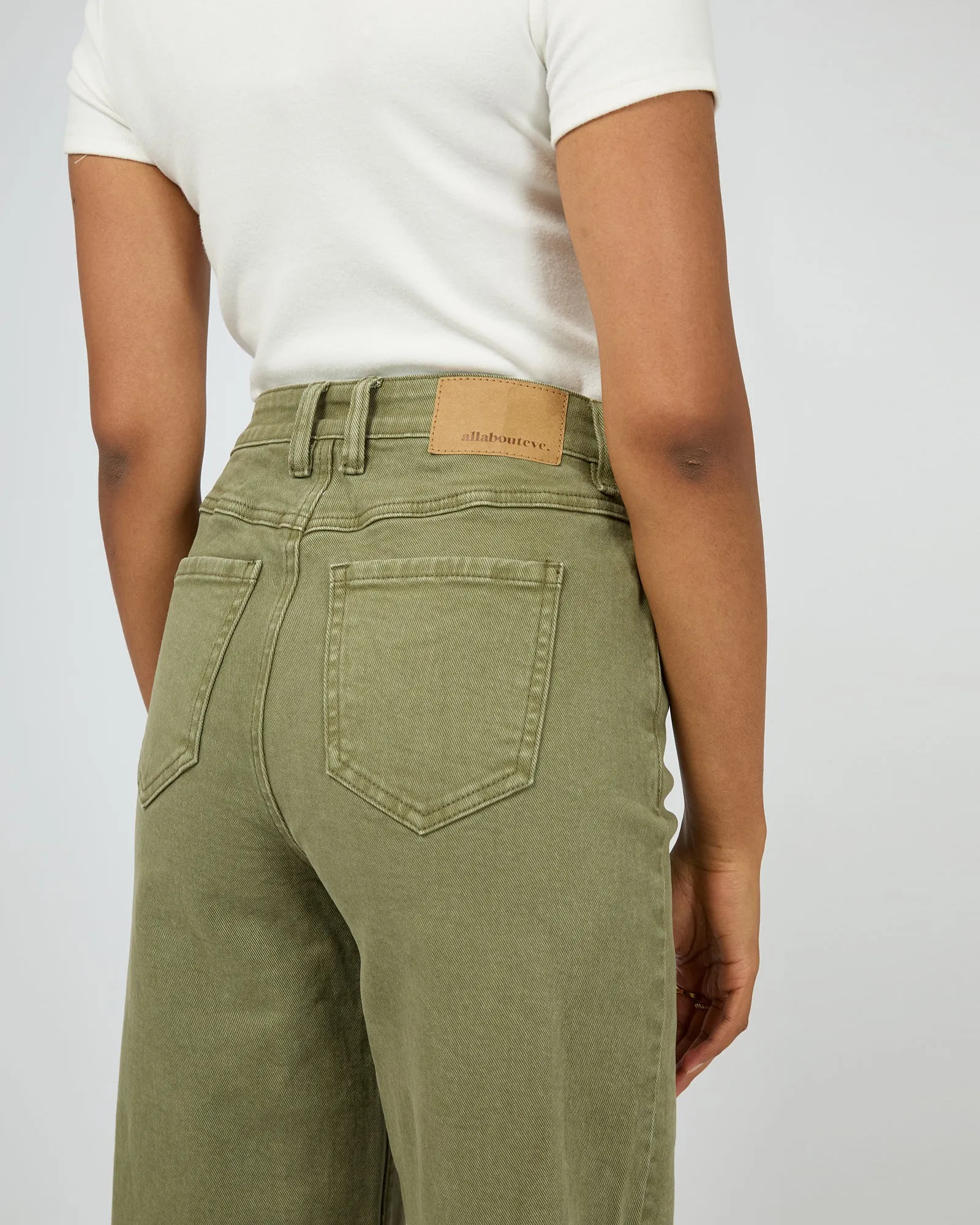 All About Eve Skye Comfort Jean Khaki