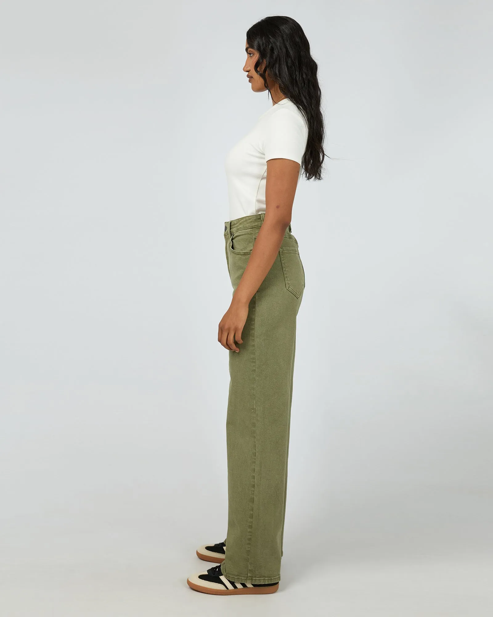 All About Eve Skye Comfort Jean Khaki