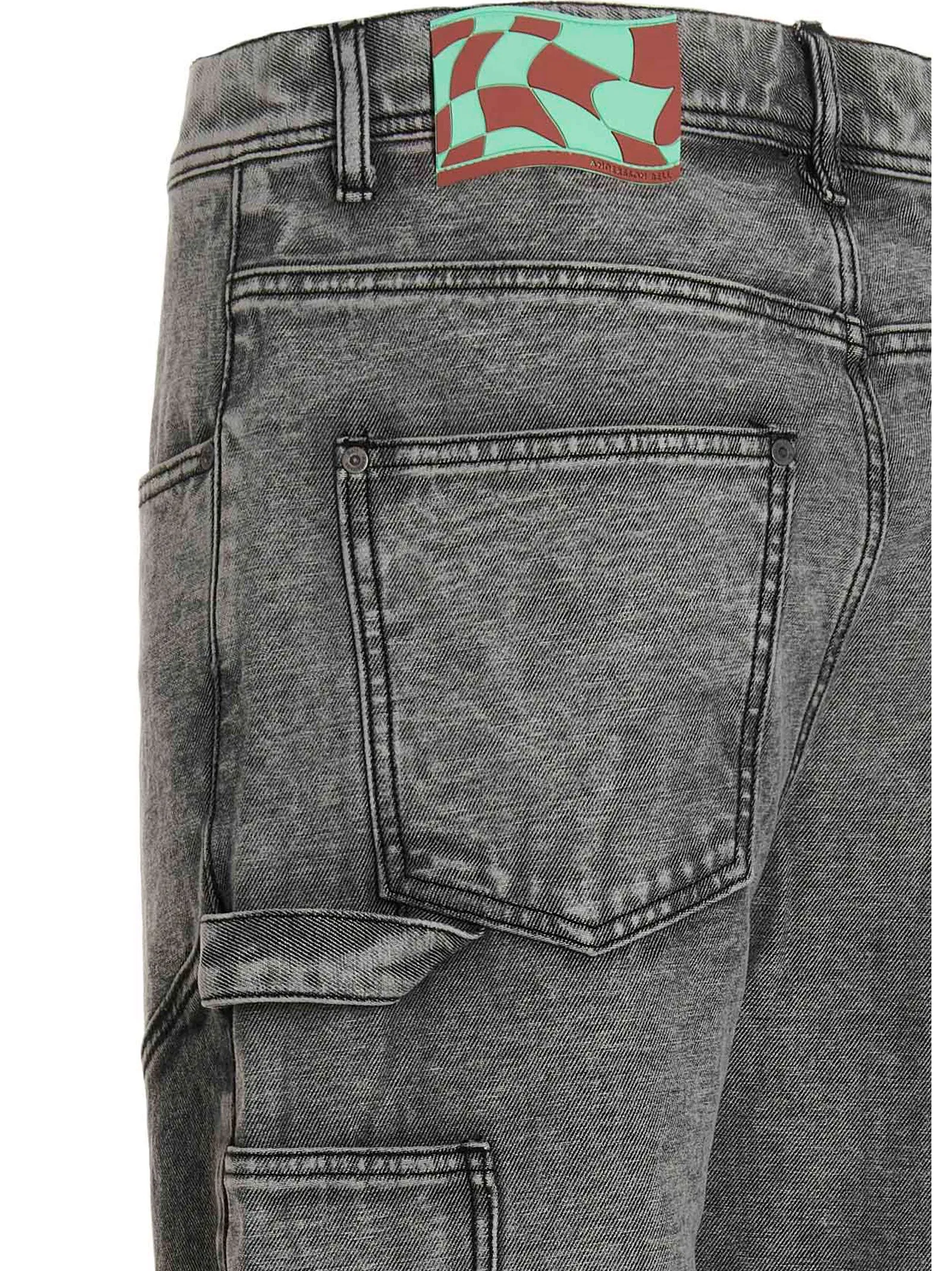 Andersson Bell Tom Reverse Mid-Rise Jeans
