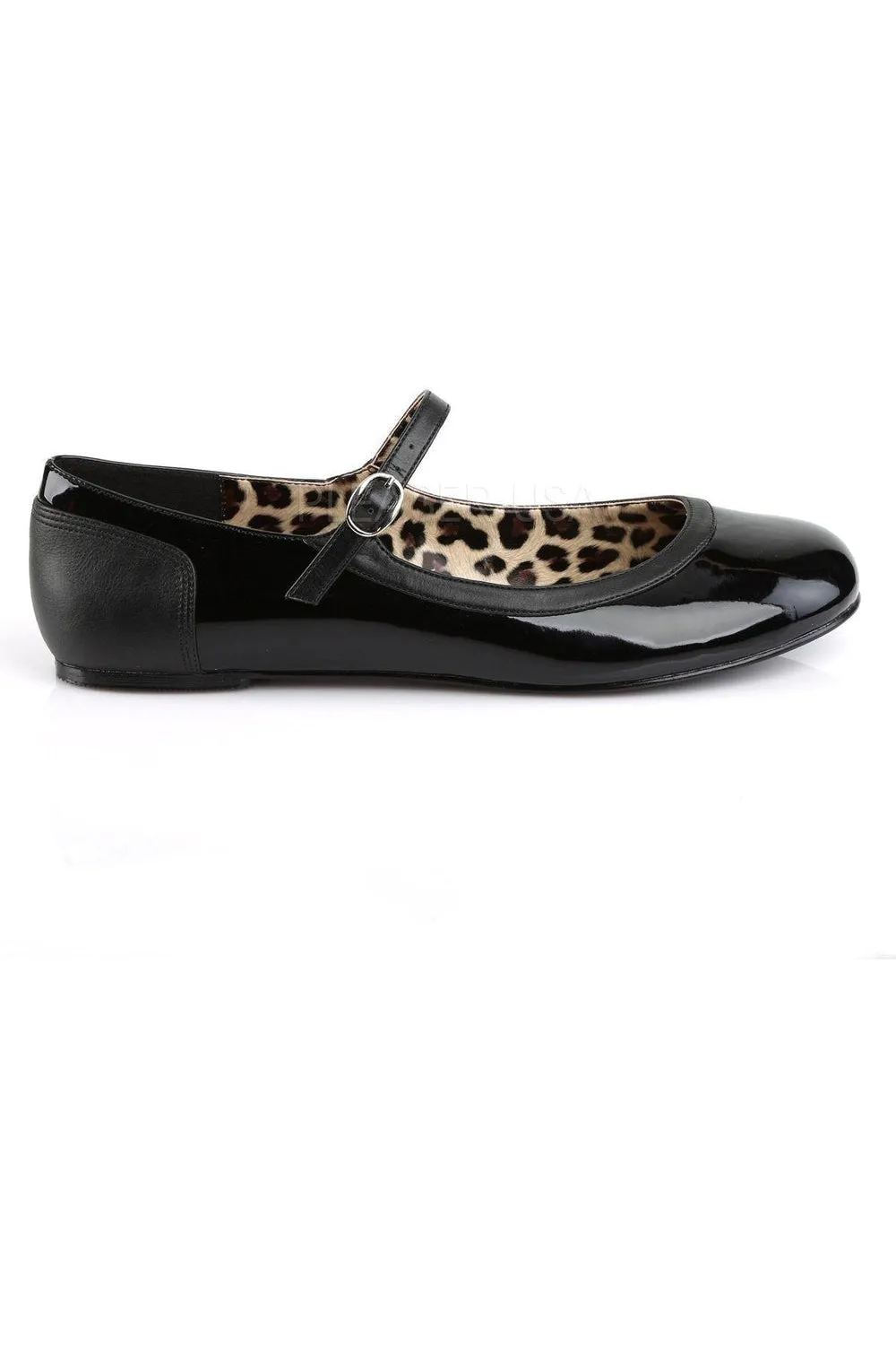 ANNA-02 Flat | Black Patent