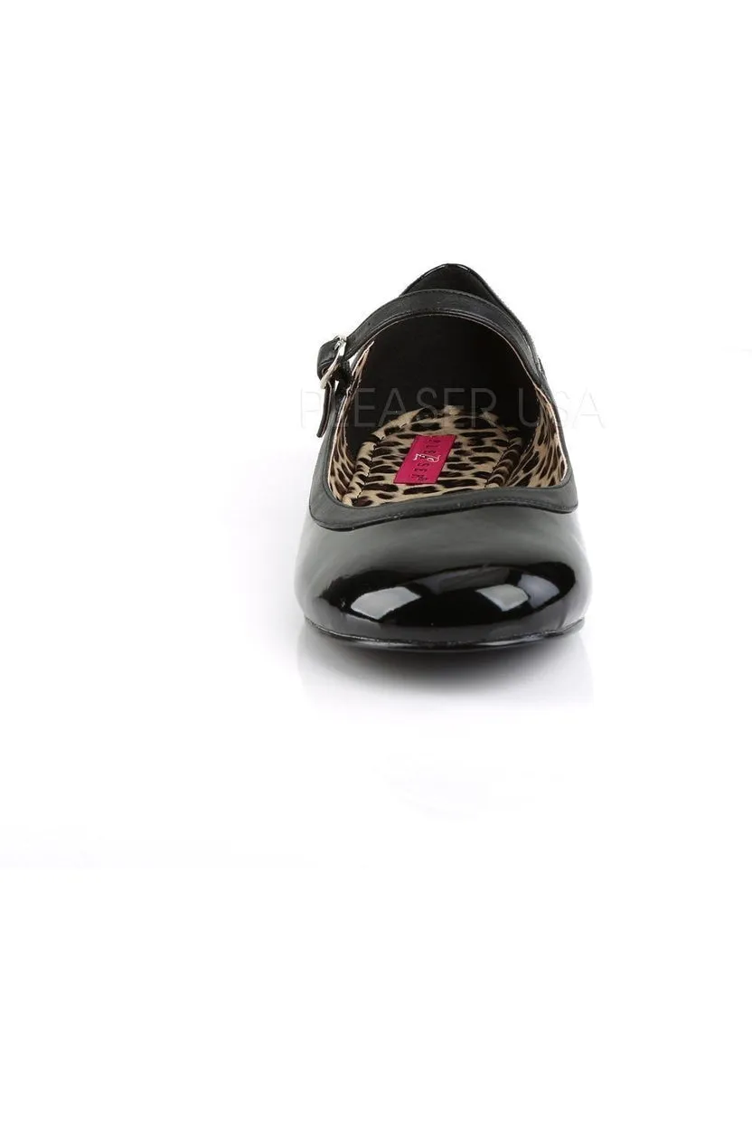 ANNA-02 Flat | Black Patent