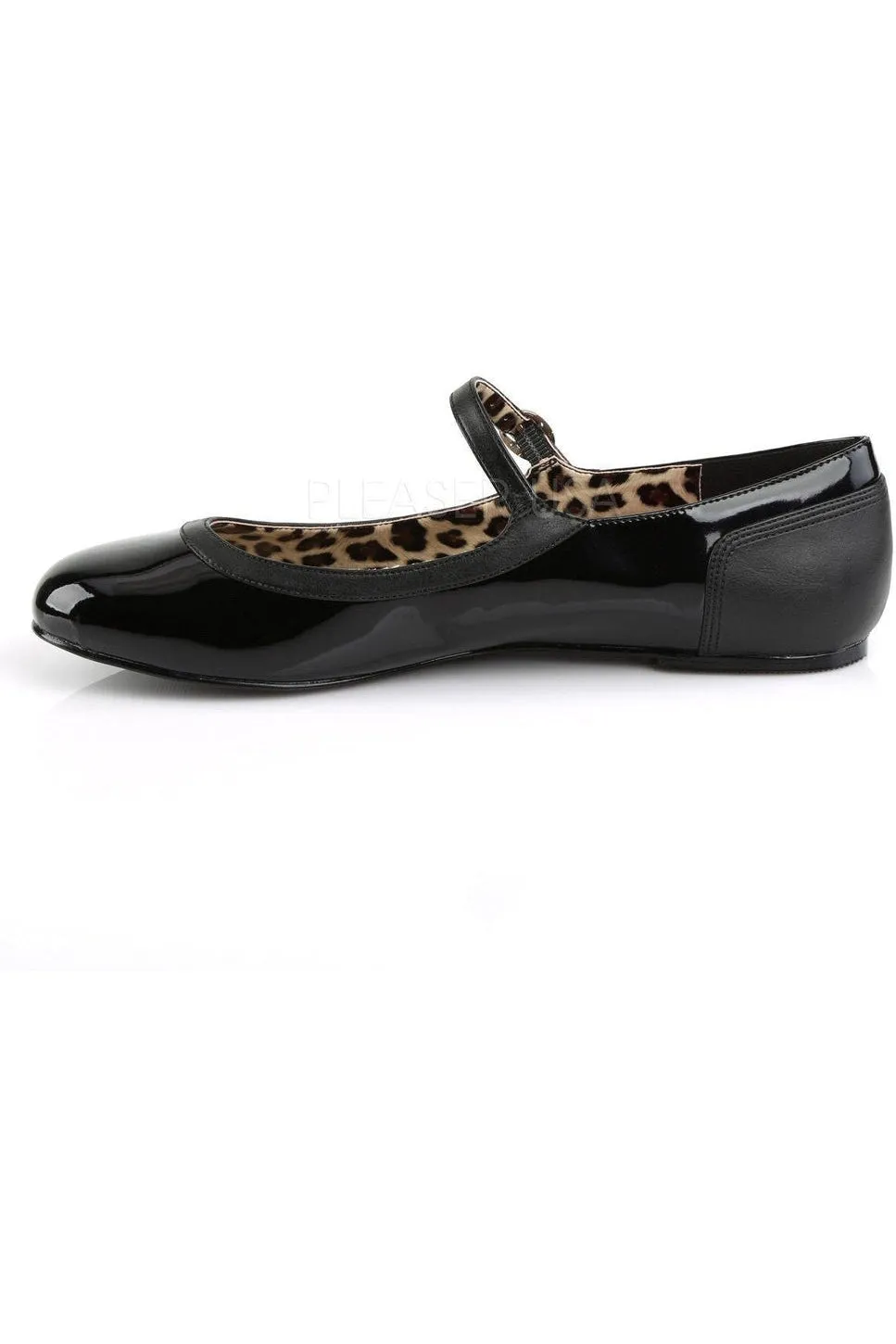ANNA-02 Flat | Black Patent