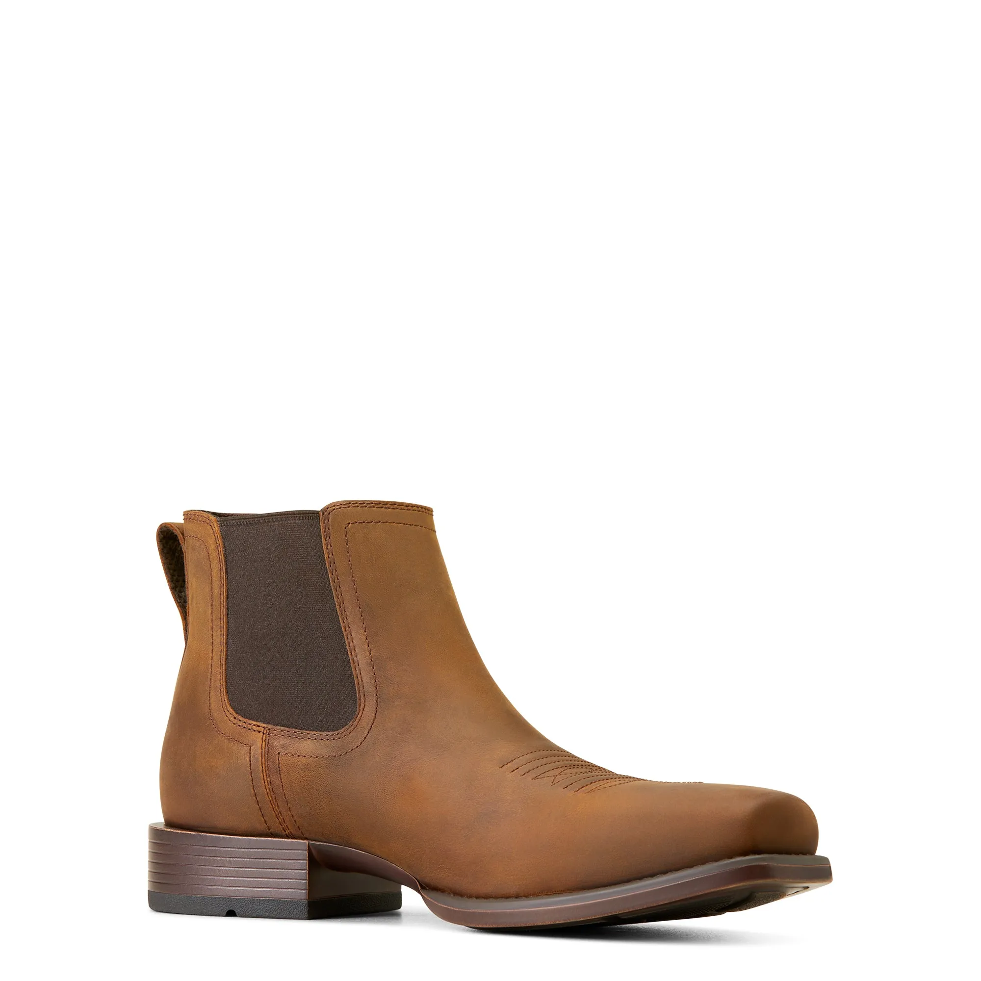 Ariat Mens 10046985 Oily Distressed Tan Ultra Sport Booker