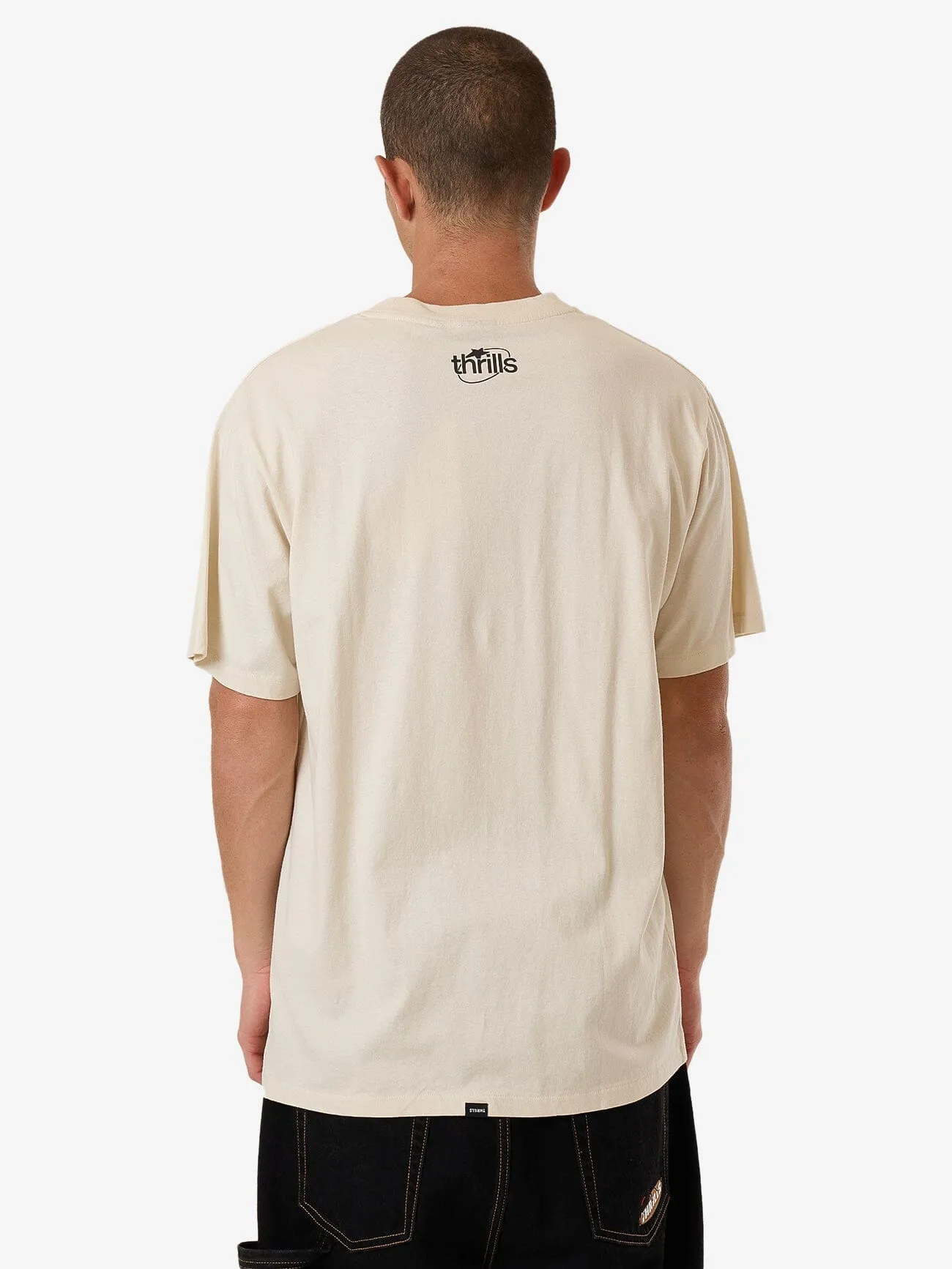 Beautifully Deadly Merch Fit Tee - Heritage White