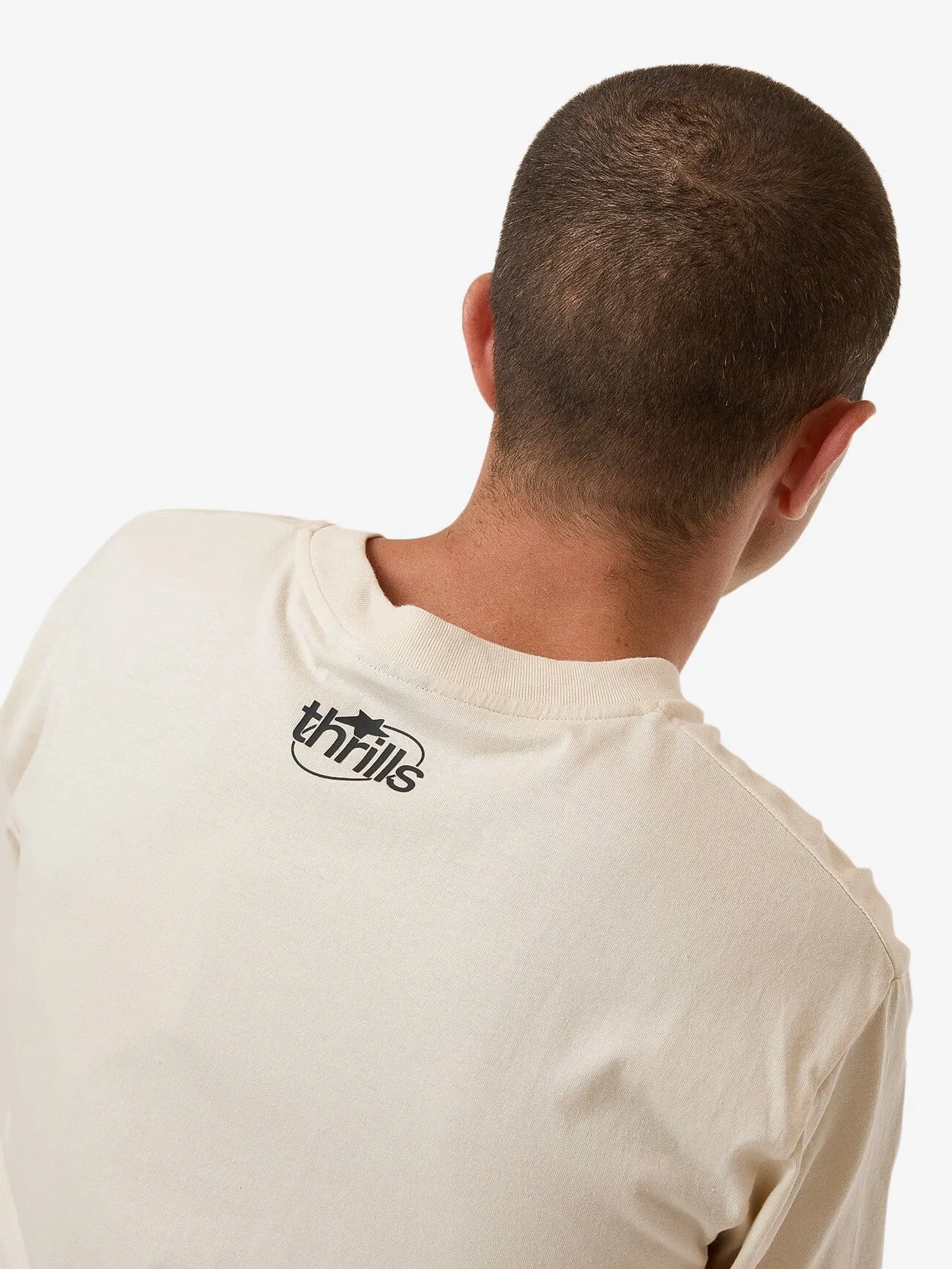 Beautifully Deadly Merch Fit Tee - Heritage White