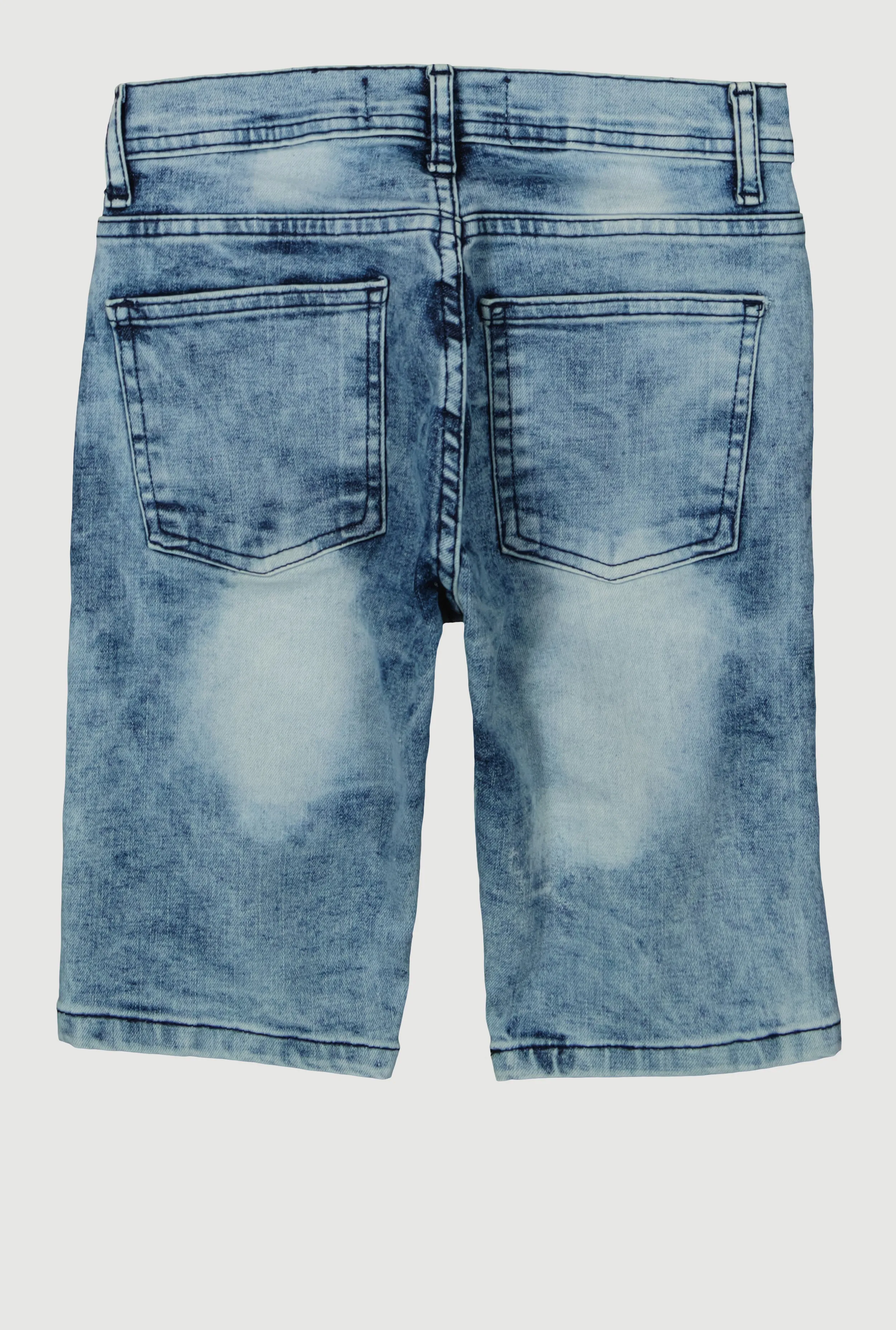 Boys Denim Distressed Shorts
