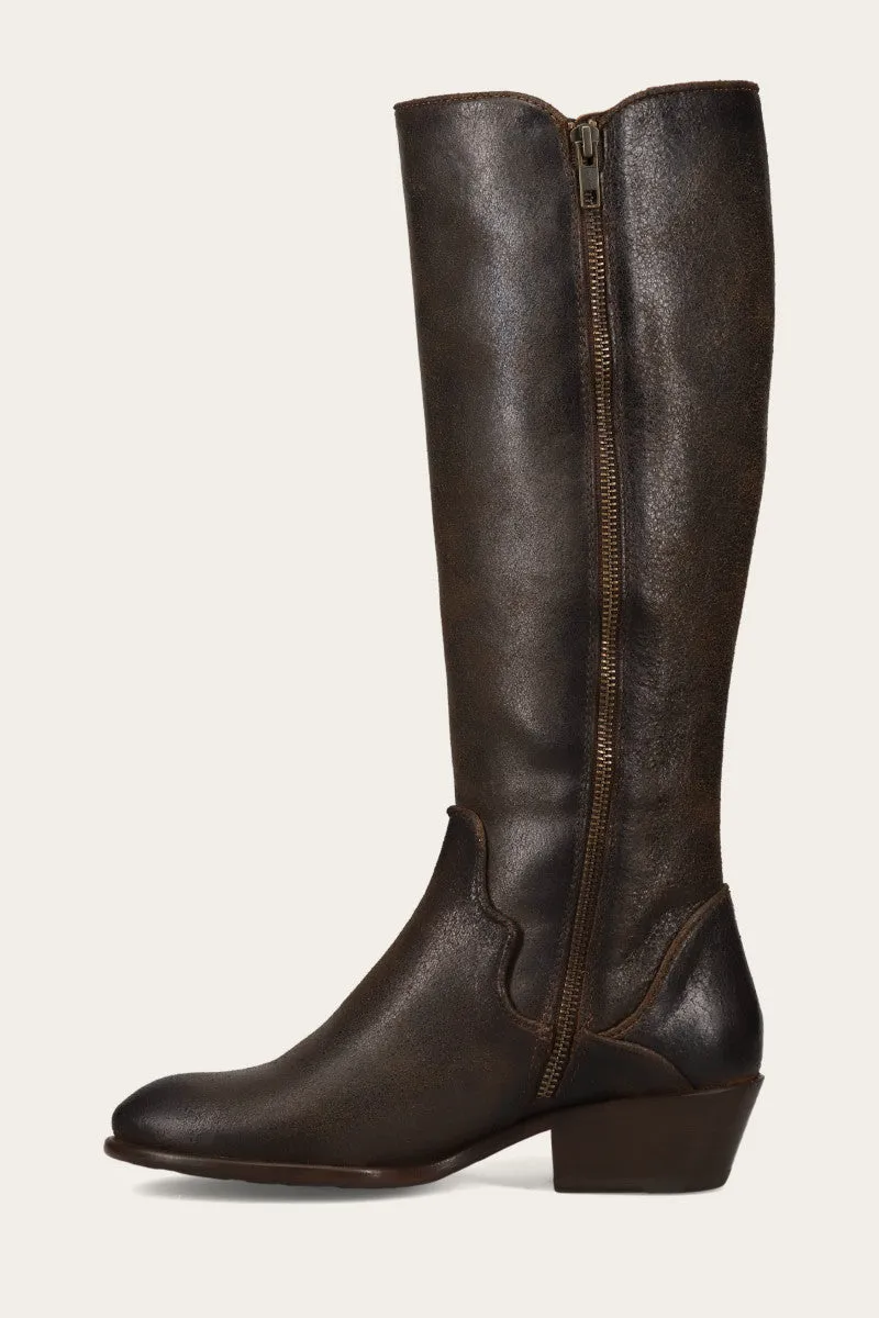 Carson Piping Tall Wide Calf - Pre-Loved