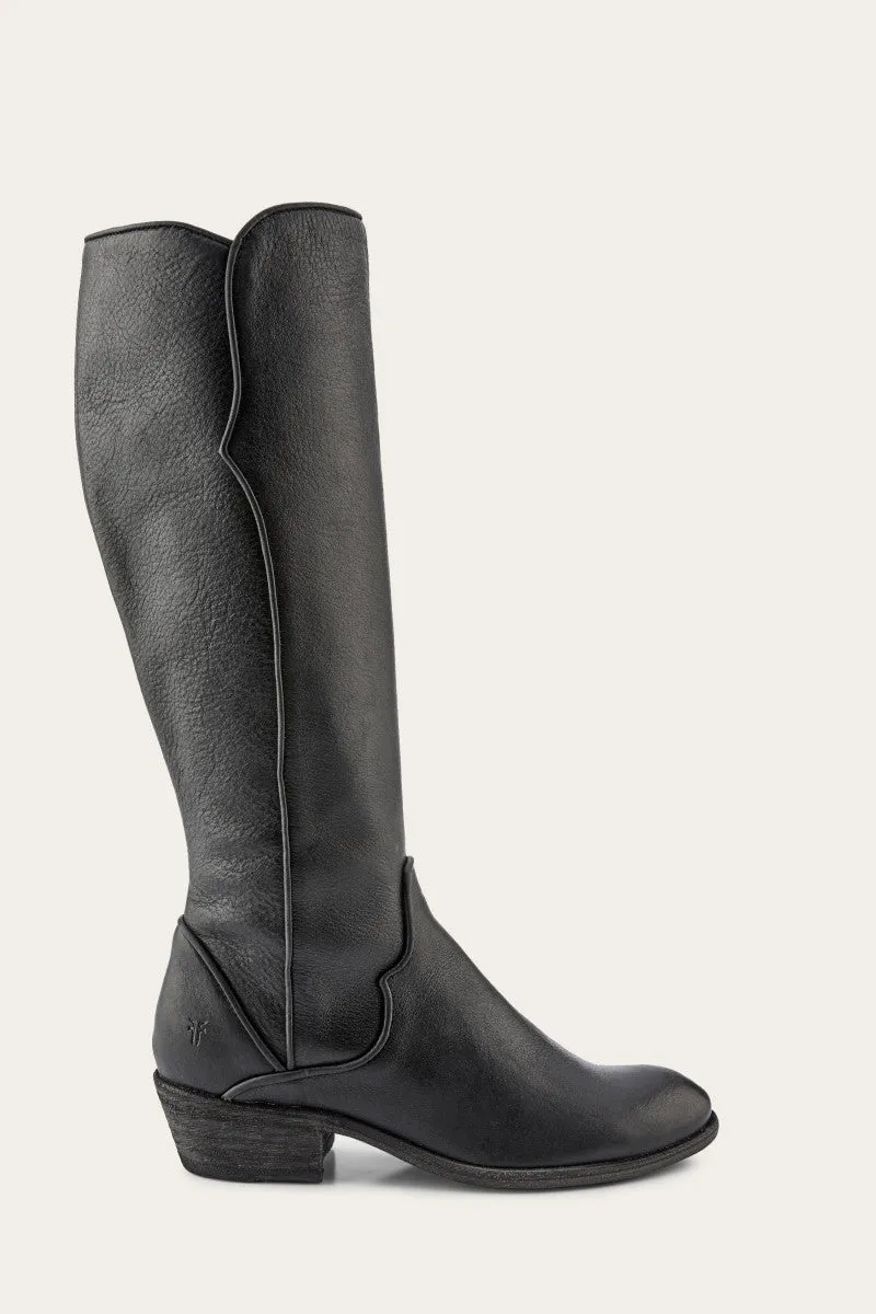 Carson Piping Tall Wide Calf - Pre-Loved