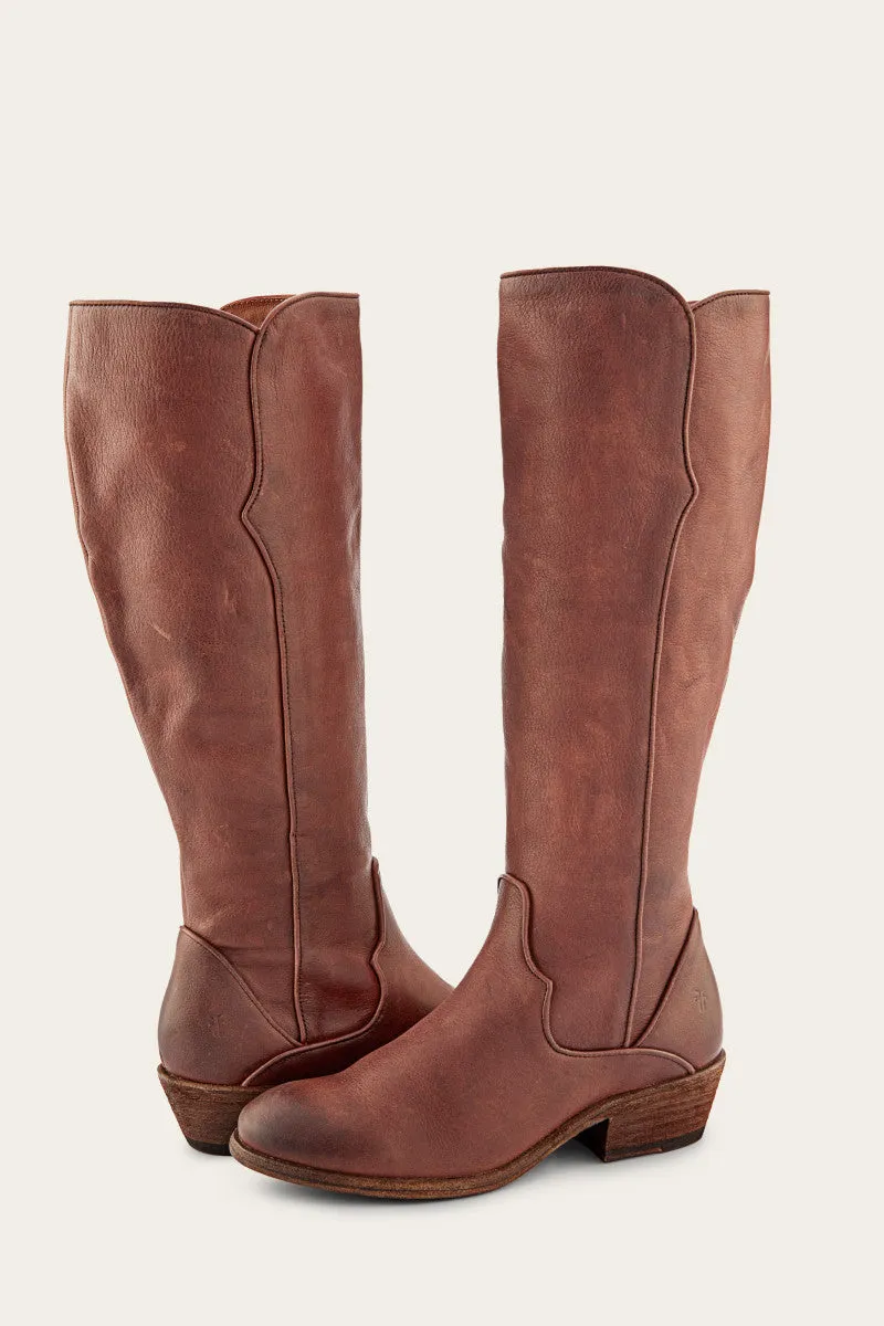 Carson Piping Tall Wide Calf - Pre-Loved