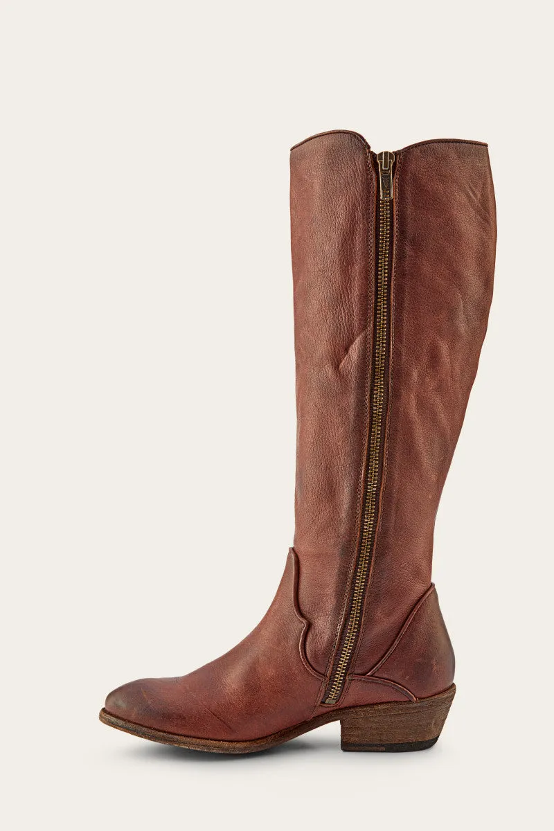Carson Piping Tall Wide Calf - Pre-Loved