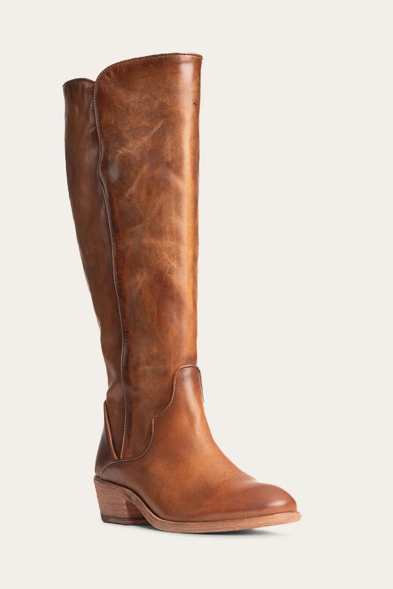 Carson Piping Tall Wide Calf - Pre-Loved
