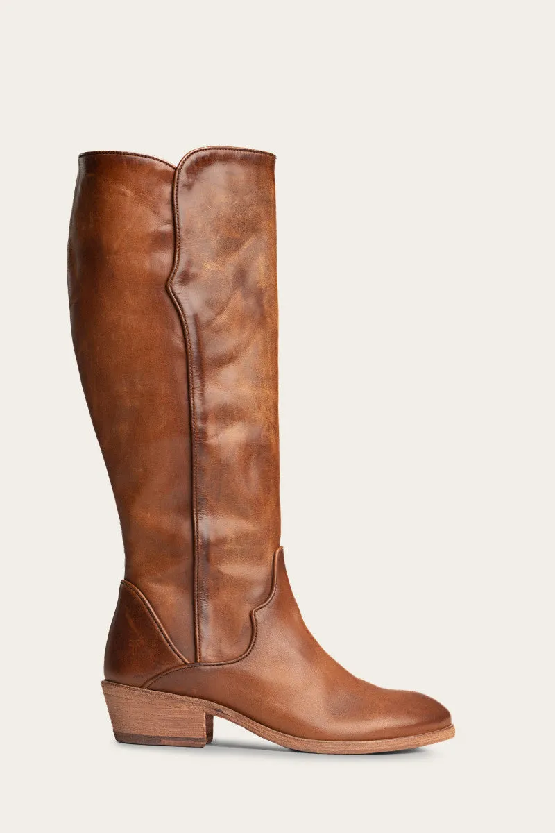 Carson Piping Tall Wide Calf - Pre-Loved