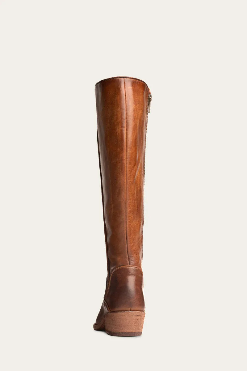 Carson Piping Tall Wide Calf - Pre-Loved