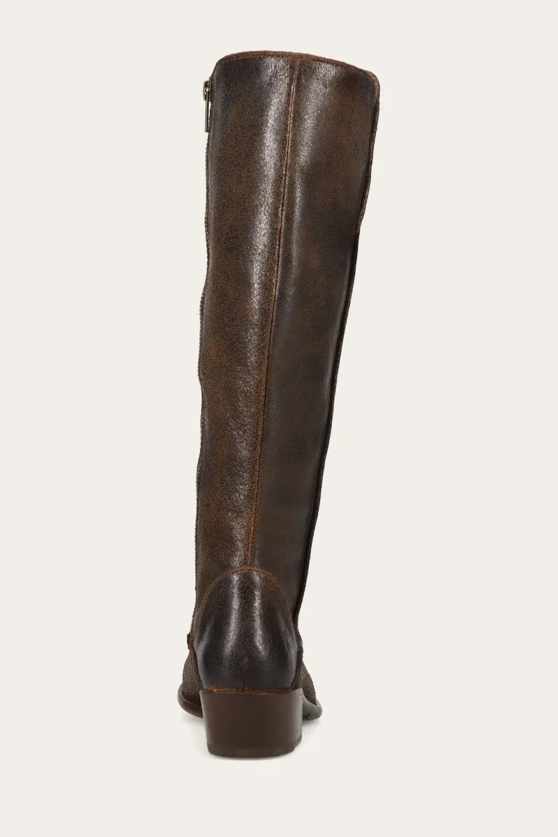 Carson Piping Tall Wide Calf - Pre-Loved