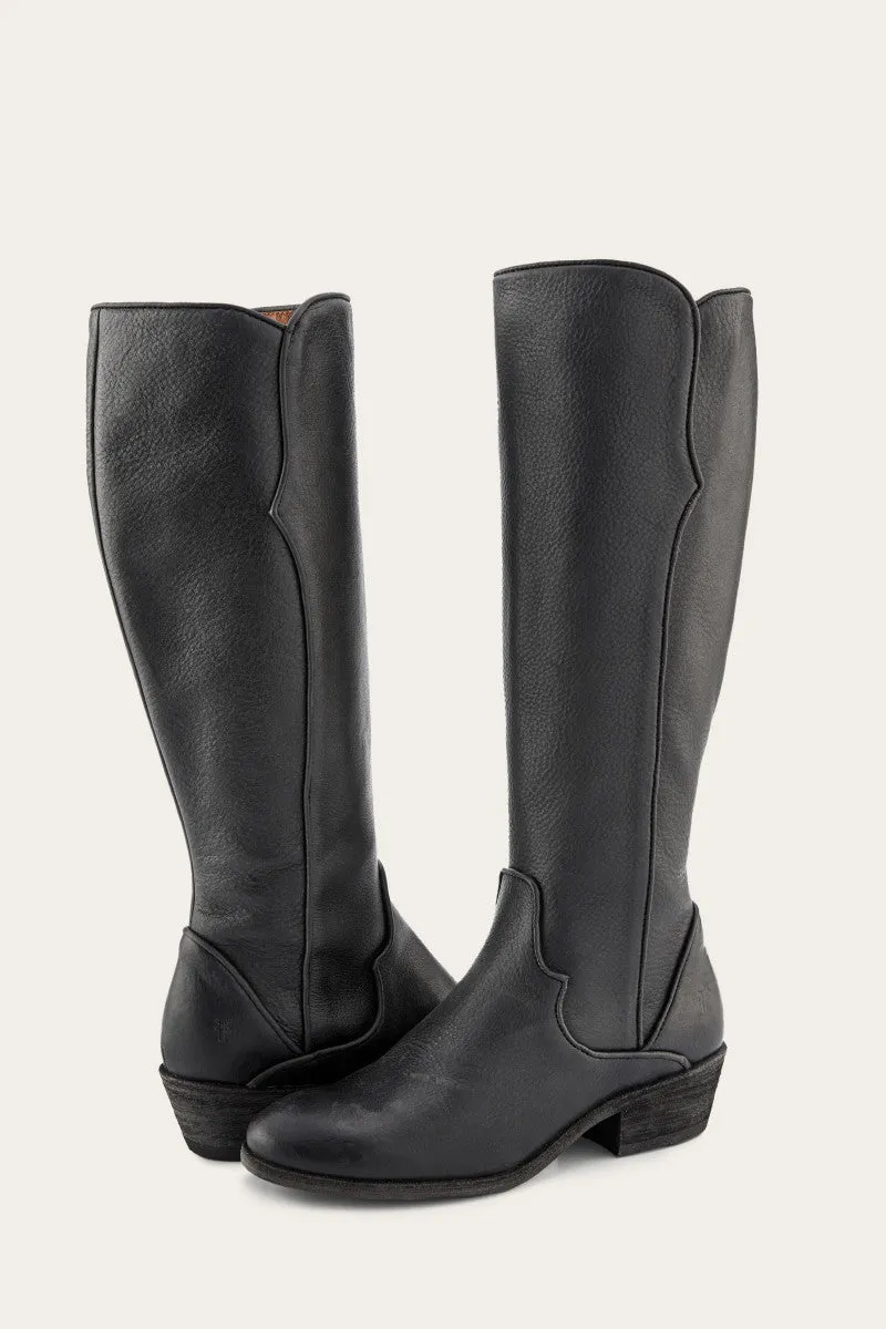 Carson Piping Tall Wide Calf - Pre-Loved