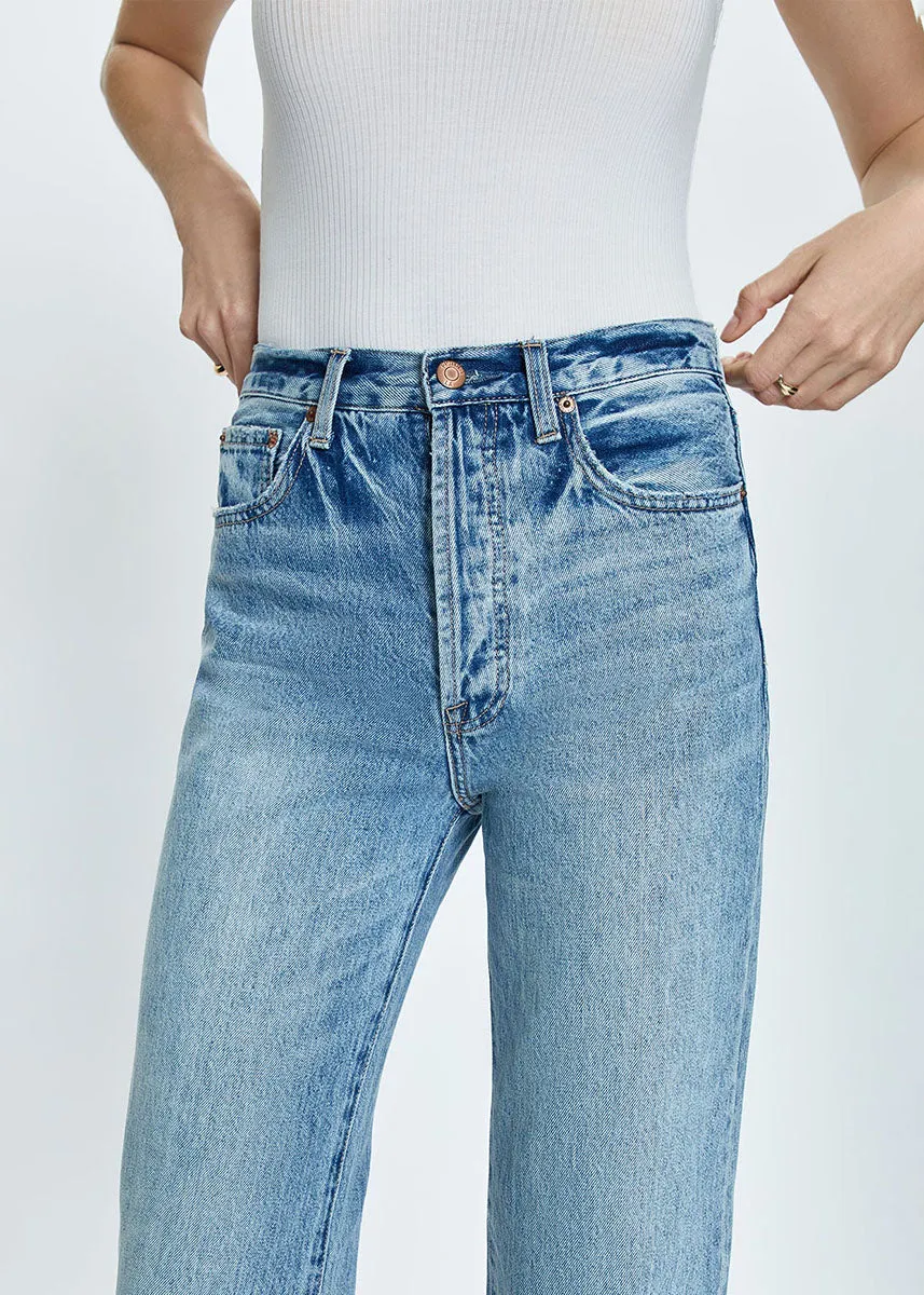Cassie Super High Rise Straight - Bramble