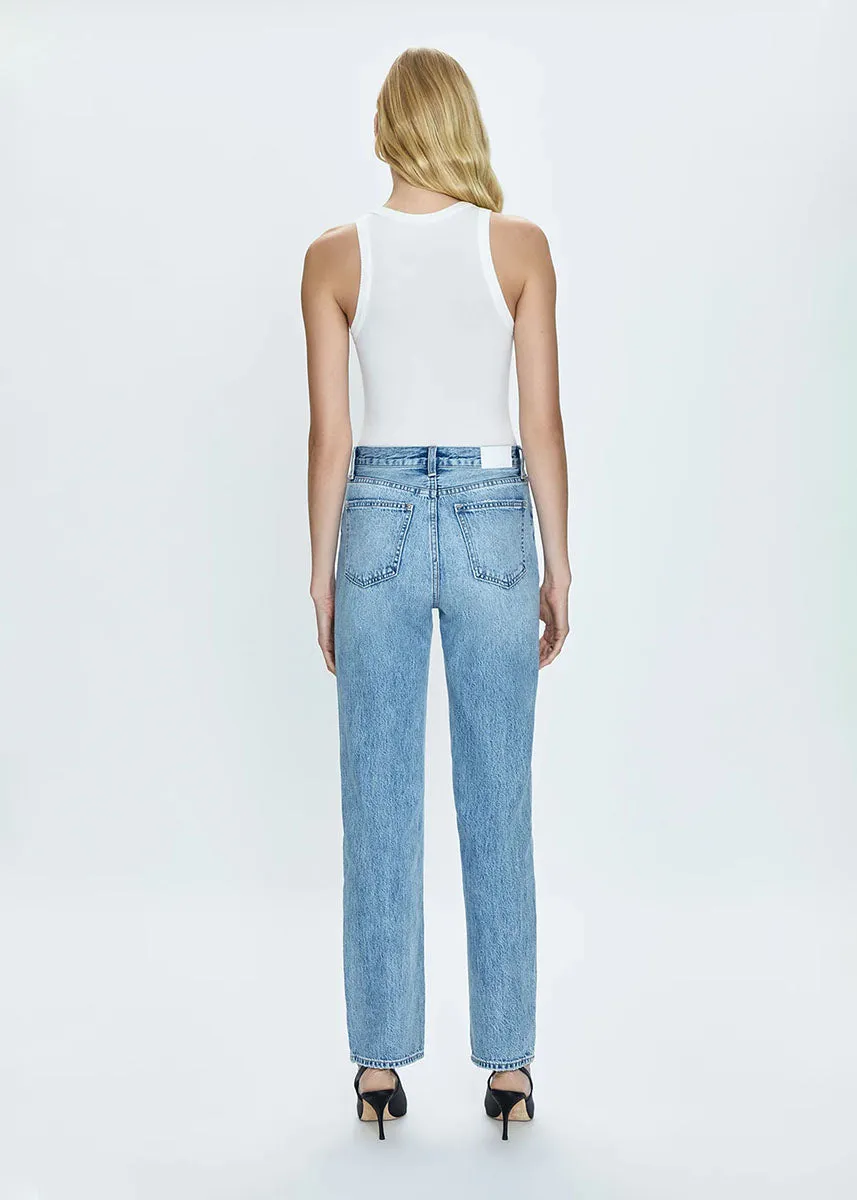Cassie Super High Rise Straight - Bramble