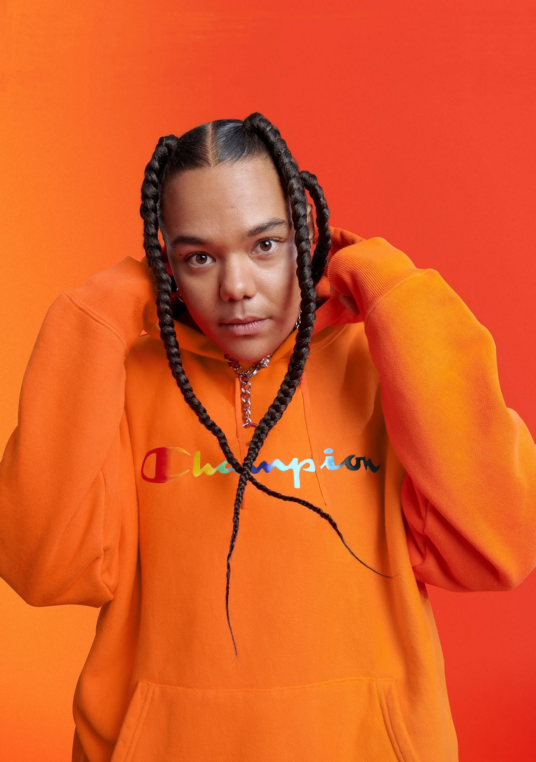 Champion Athletic Pride Script Hoodie