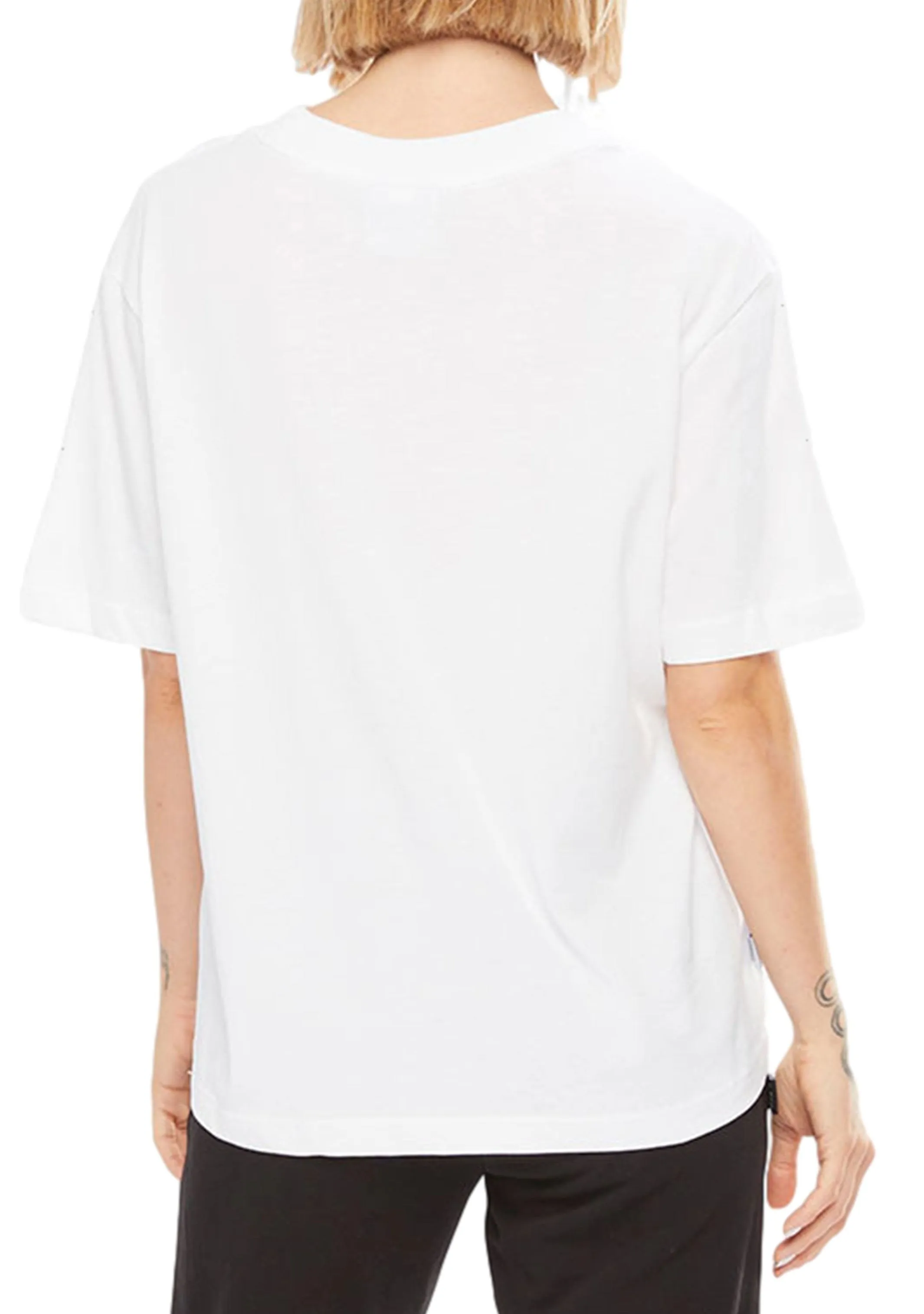 Champion Womens Jersey Script Tee <BR> CU7GN