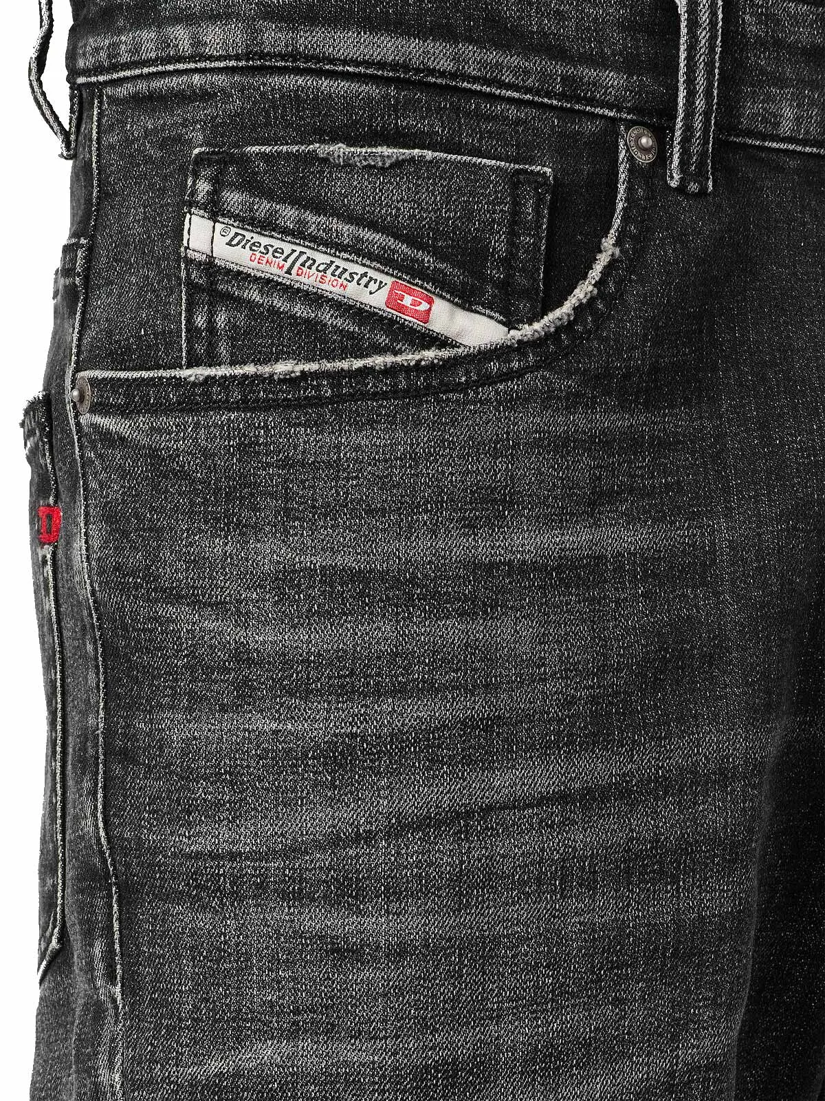 Diesel 2005 D-Fining Mide-Rise Tapered Jeans