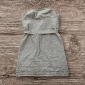 Dress Casual Midi By Loft In Cream, Size: 4p