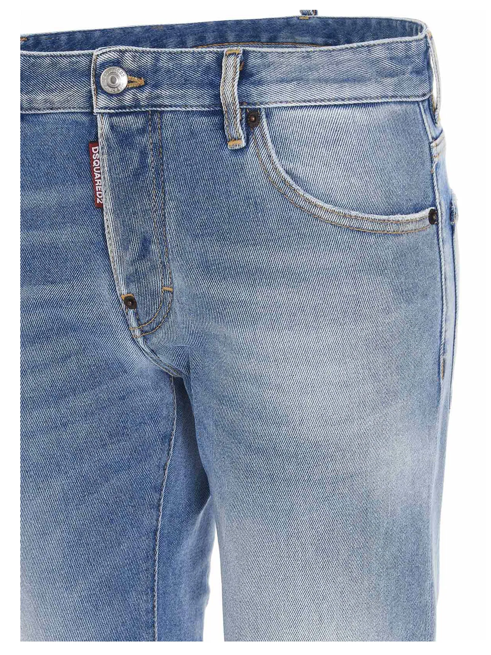 Dsquared2 Low-Rise Slim-Fit Jeans