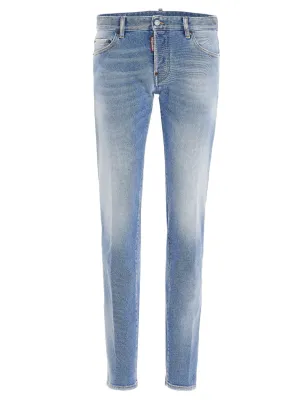 Dsquared2 Low-Rise Slim-Fit Jeans
