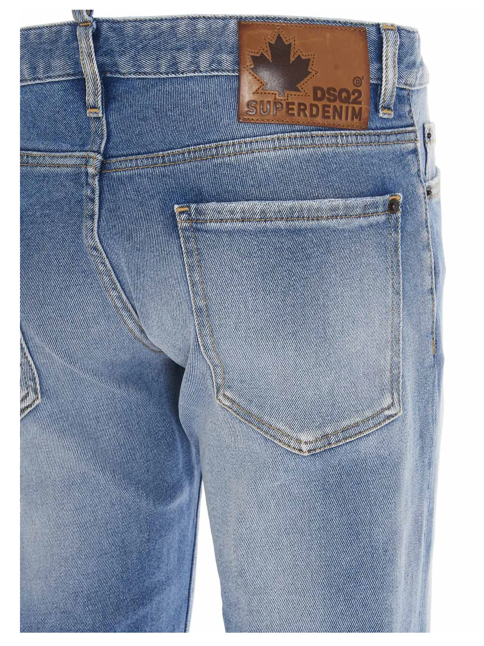 Dsquared2 Low-Rise Slim-Fit Jeans