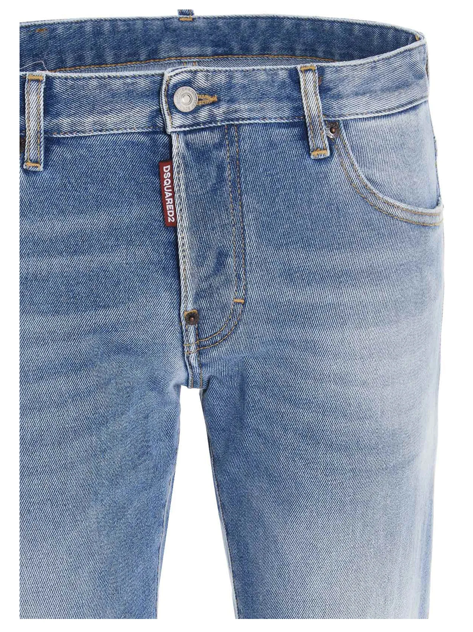 Dsquared2 Low-Rise Slim-Fit Jeans