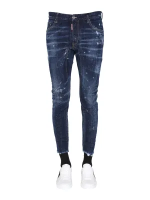 Dsquared2 Tidy Biker Distressed Jeans