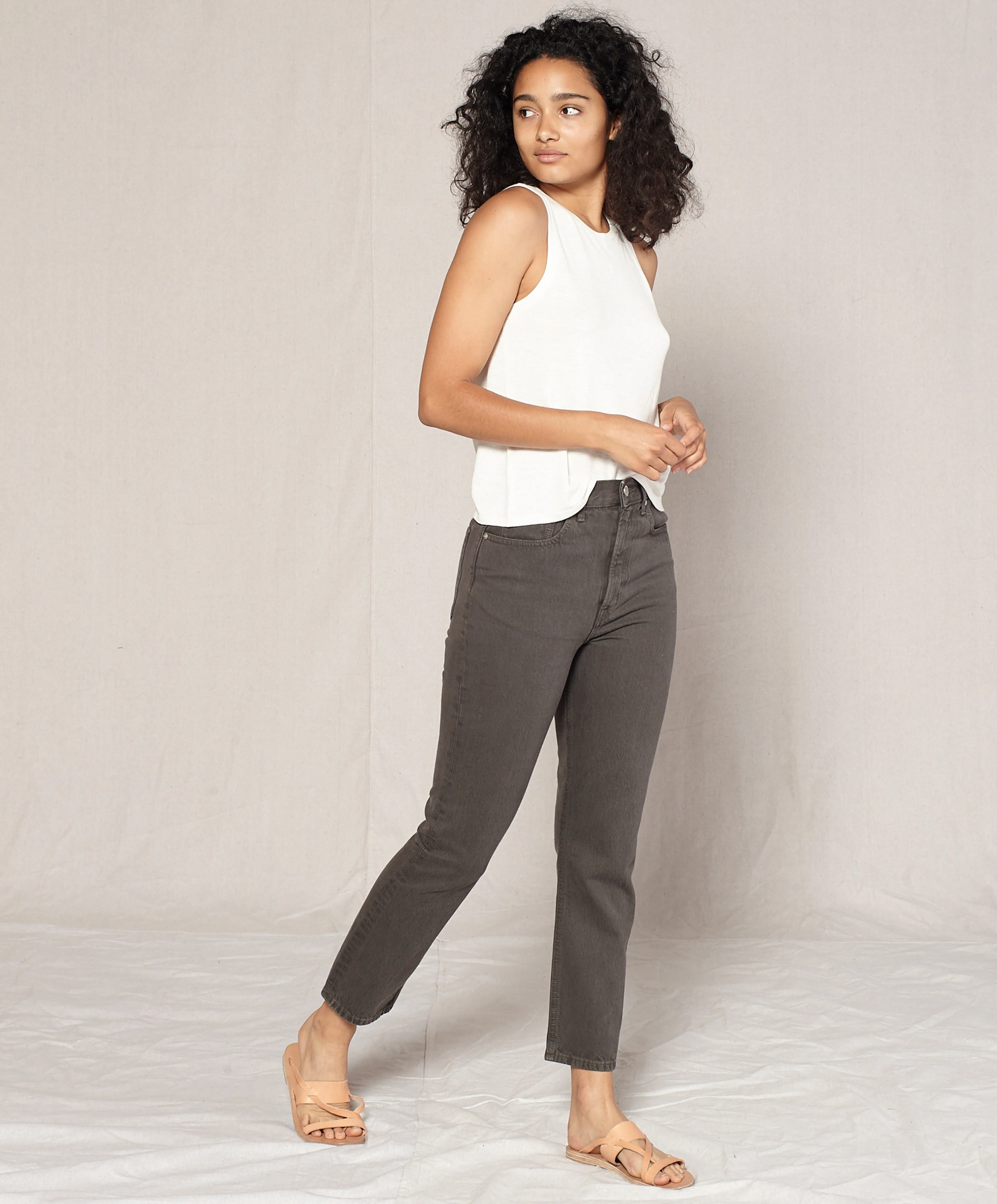 Dune High Rise Slim Fit Jeans - Outerworn