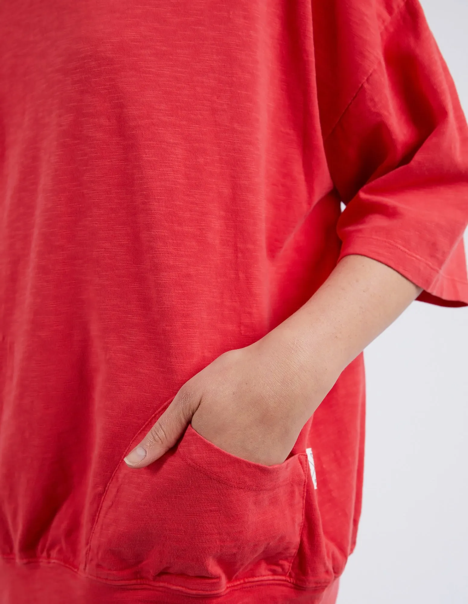 Elm Mazie Sweat Bittersweet Red