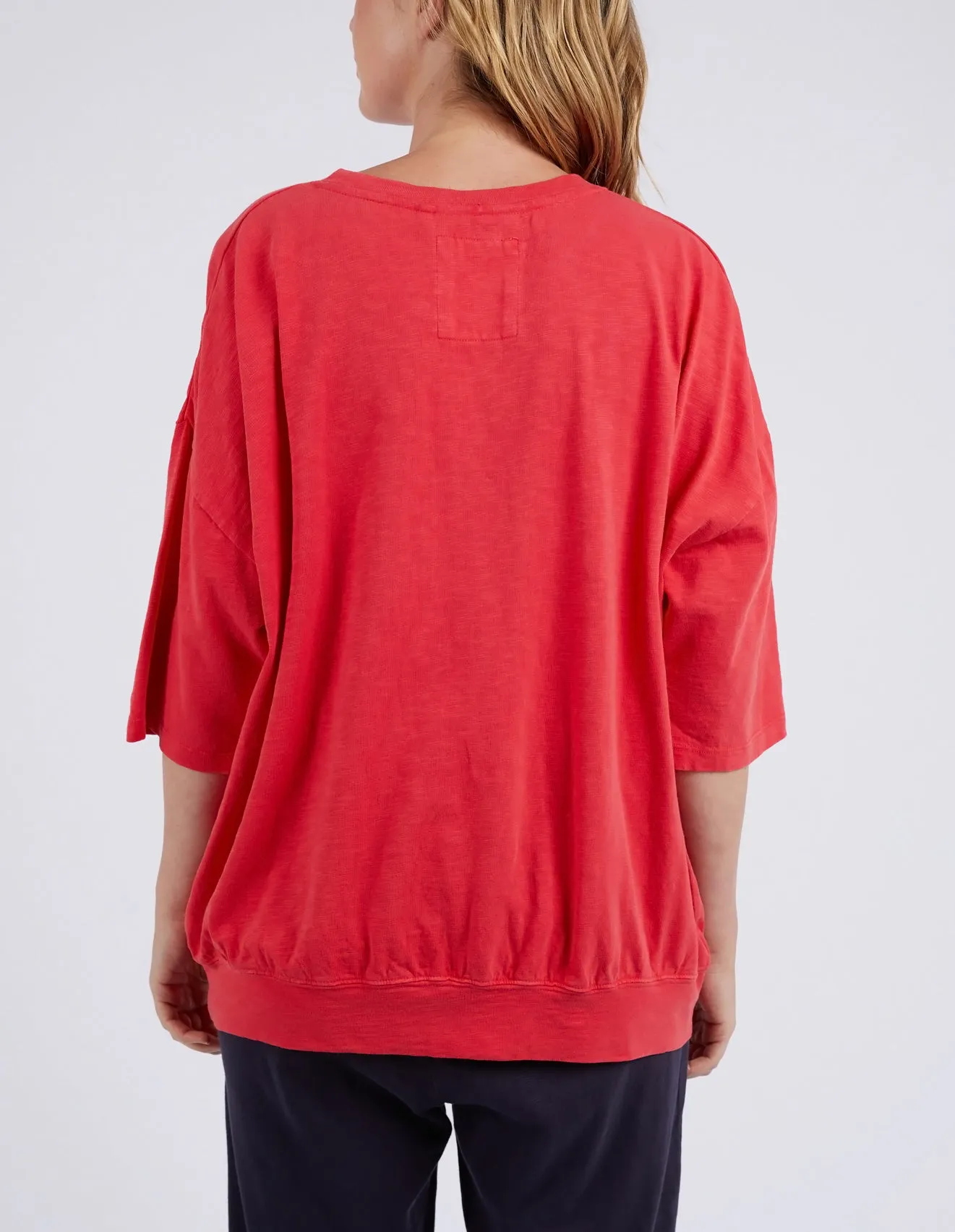 Elm Mazie Sweat Bittersweet Red