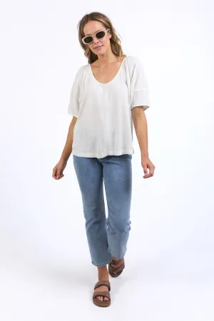 Elm The Grove Top White