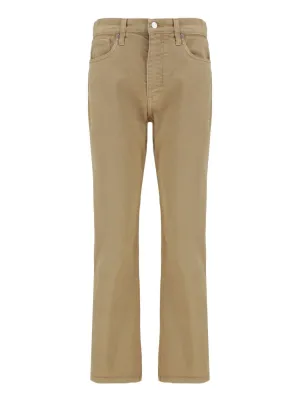 Etro Logo Patch Mid Rise Jeans
