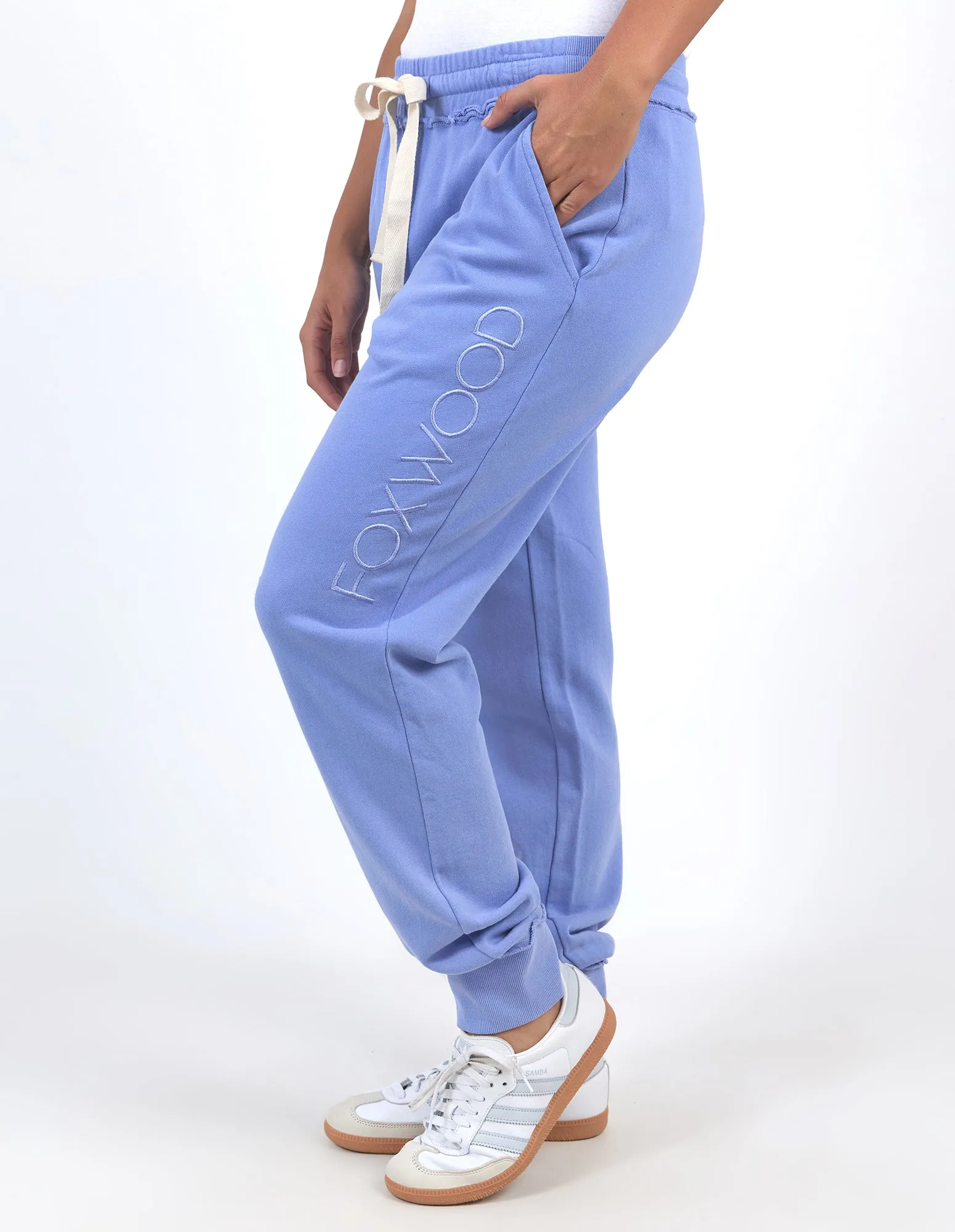 Foxwood Neon Simplified Pant Neon Blue