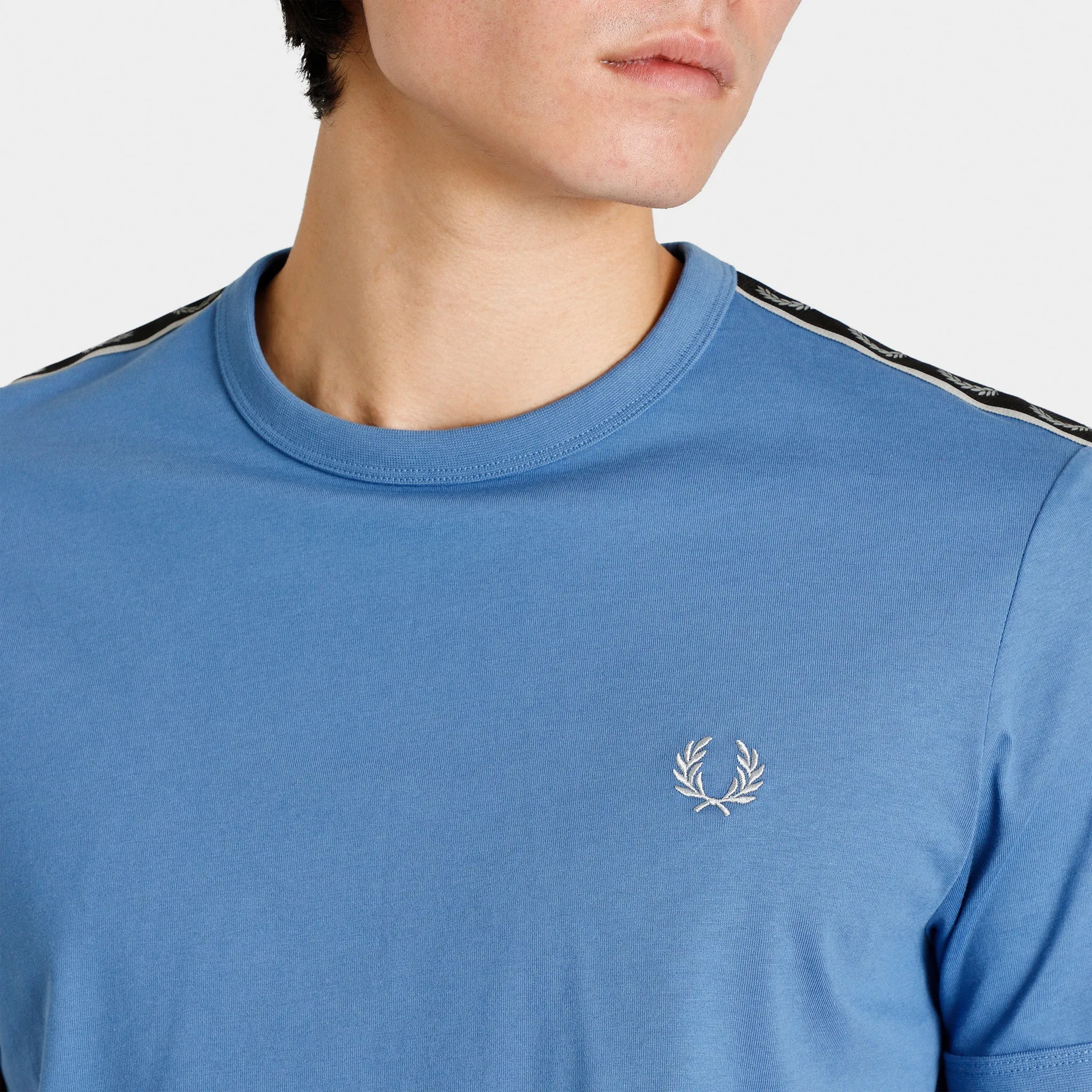 Fred Perry Taped Ringer T-Shirt / Twilight Blue