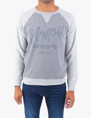 Gray Raglan