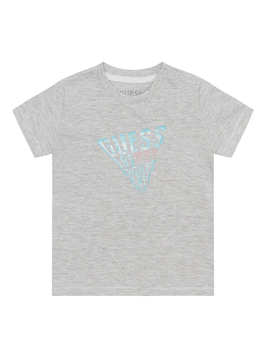 Grey Logo Design T-Shirt (3-18m)