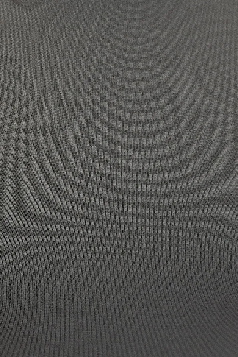 Grey Supersoft Bodysuit Sleeveless