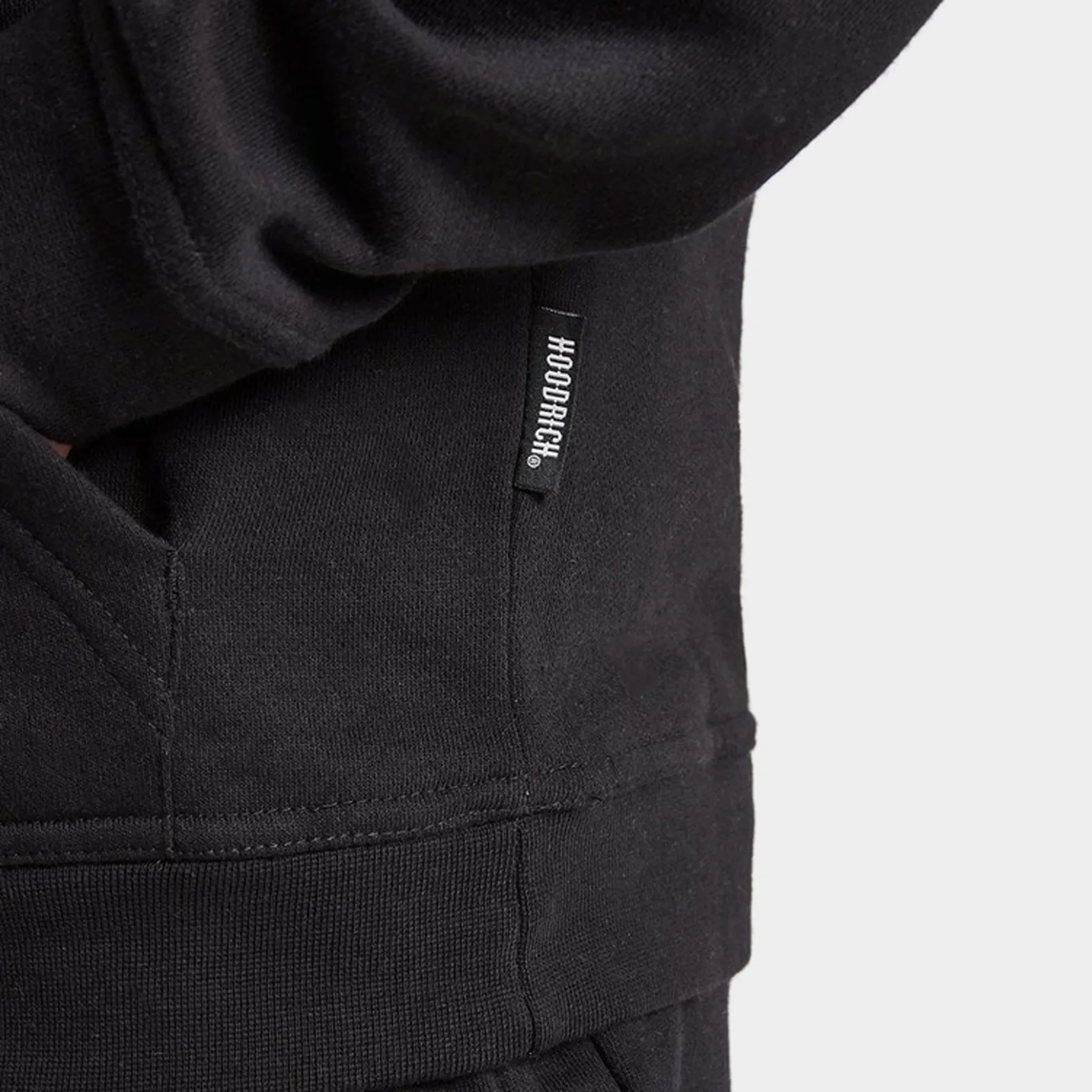 Hoodrich Junior Boys' Shadow Hoodie Black / White - Lychee