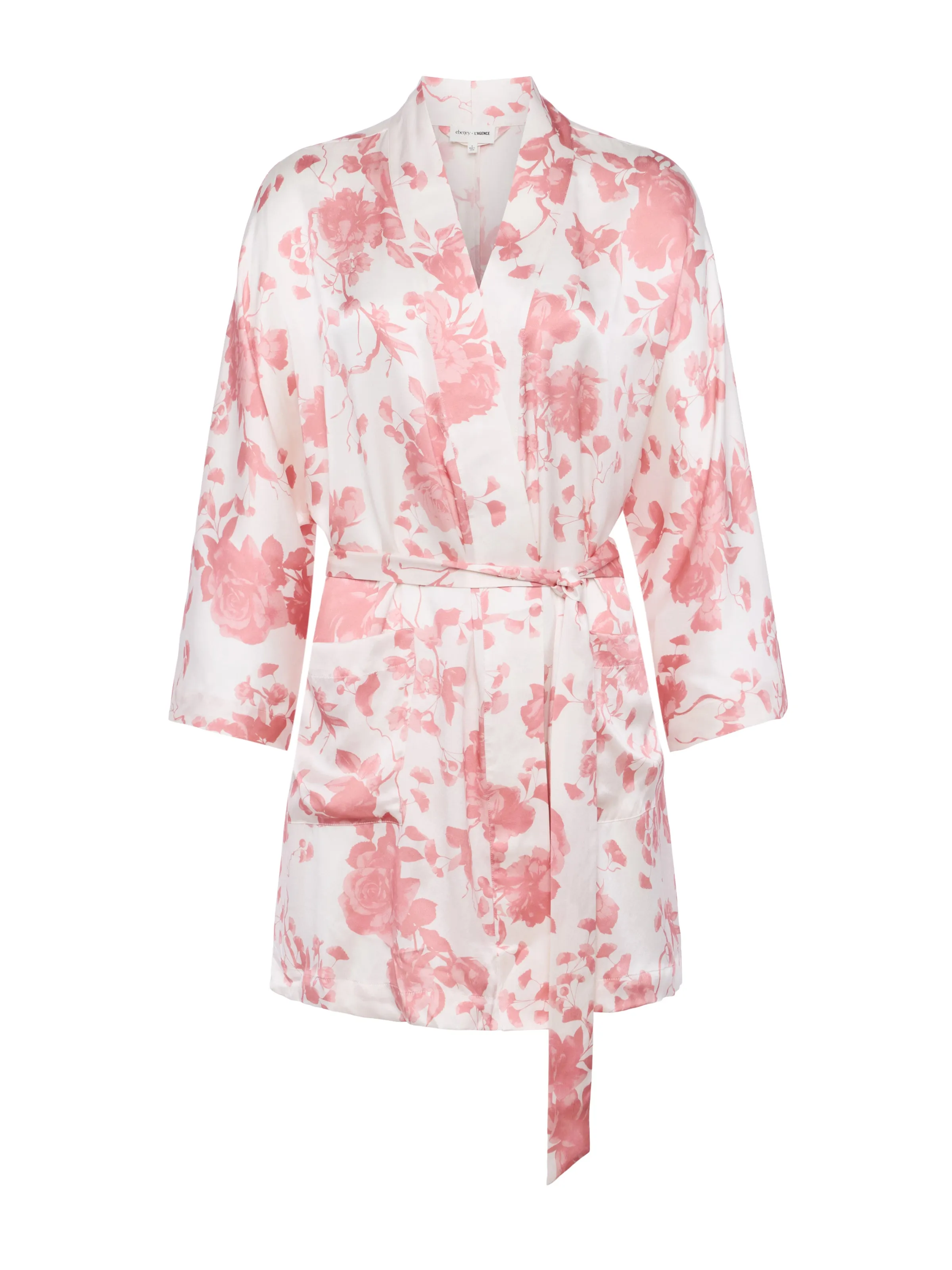 Inez Silk Robe